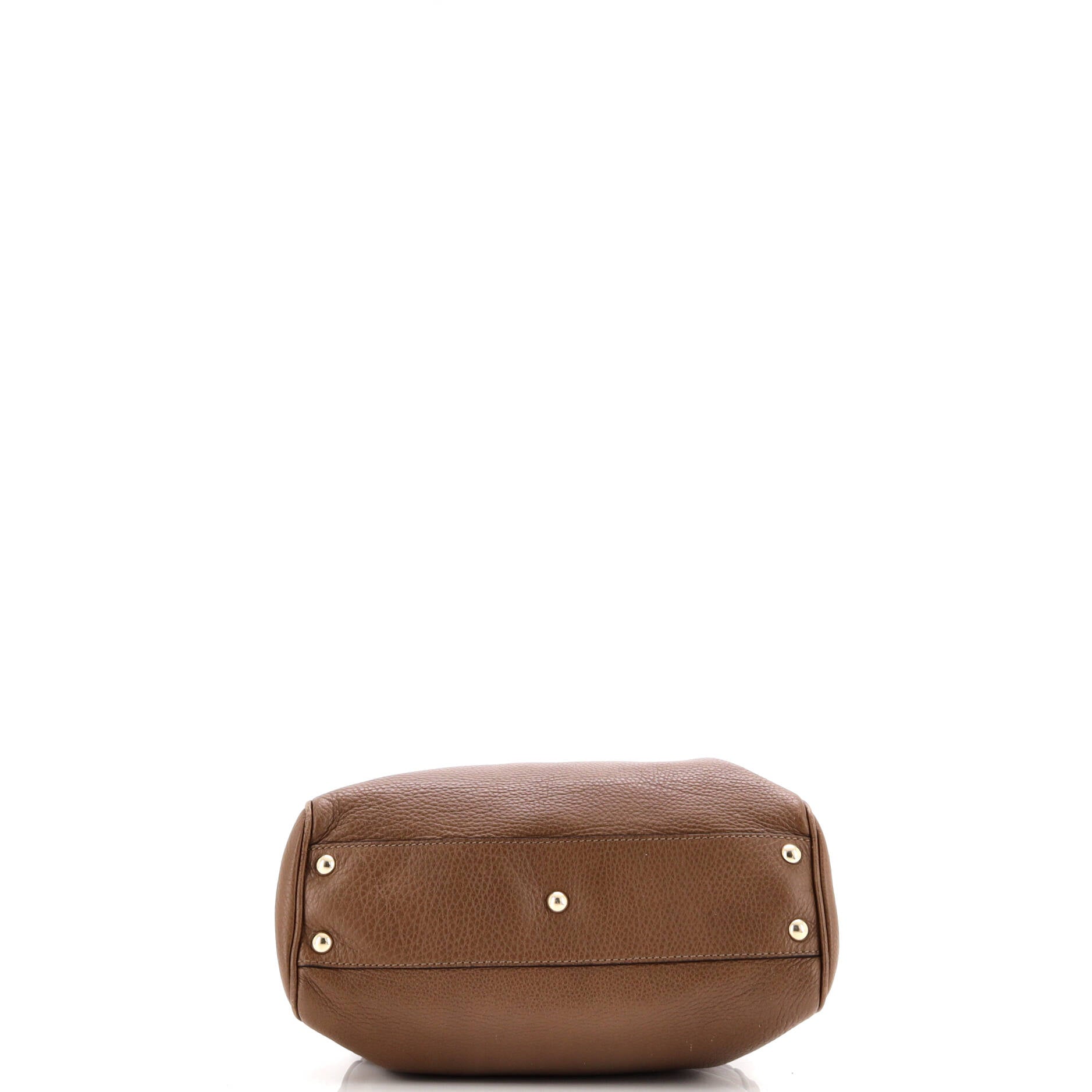 Bamboo Shopper Tote Leather Small