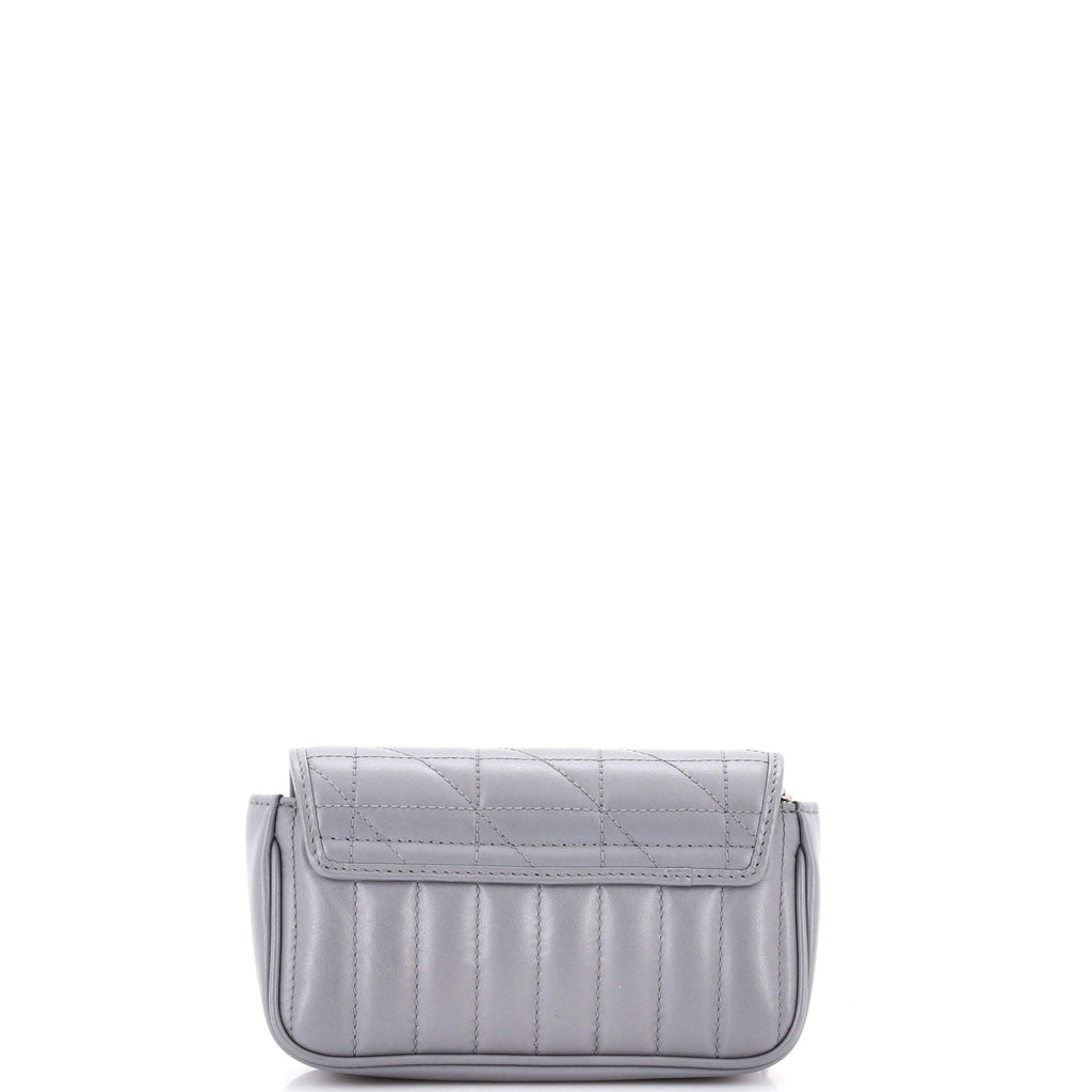 GG Marmont Flap Bag Mixed Matelasse Leather Super Mini