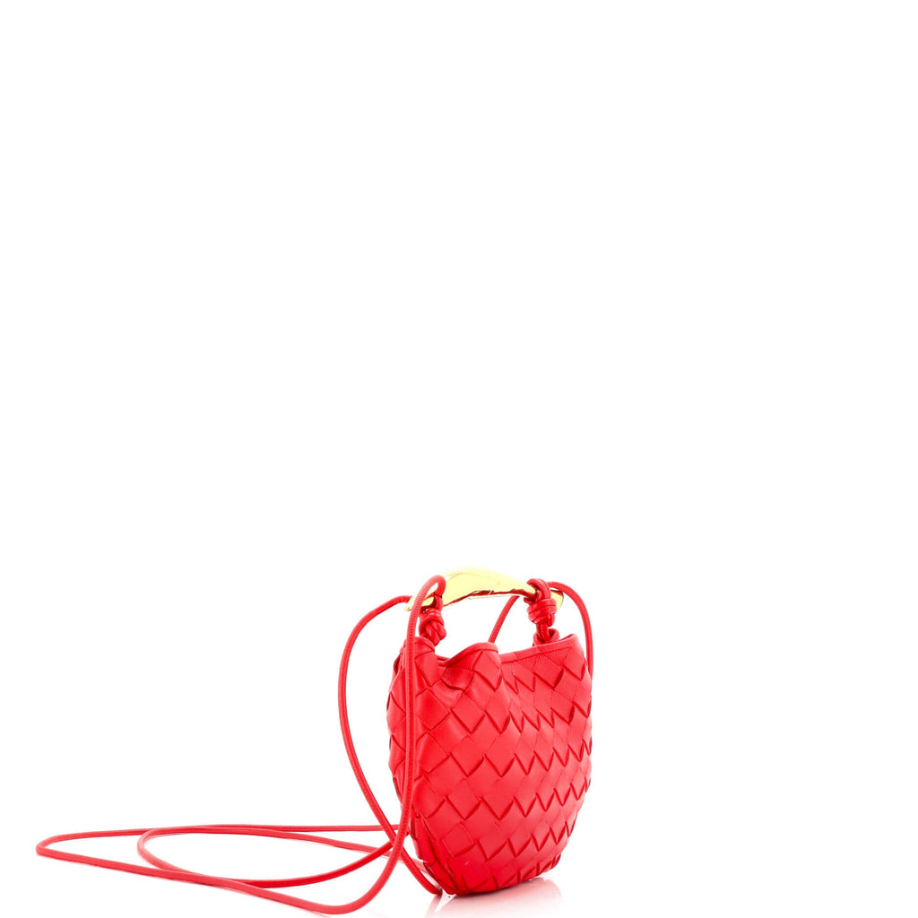 Sardine Top Handle Bag Intrecciato Nappa Mini