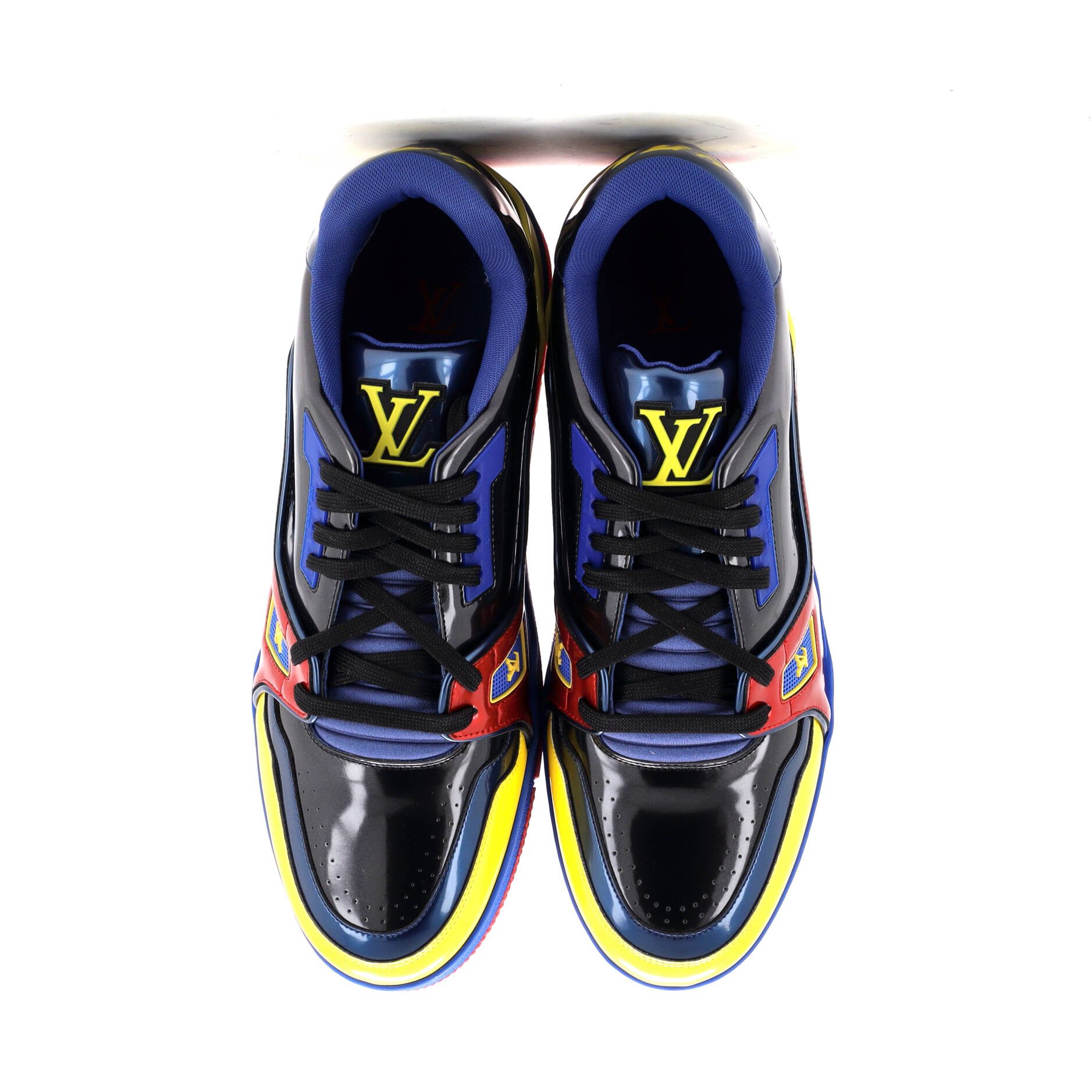Men's LV Trainer Sneakers Patent