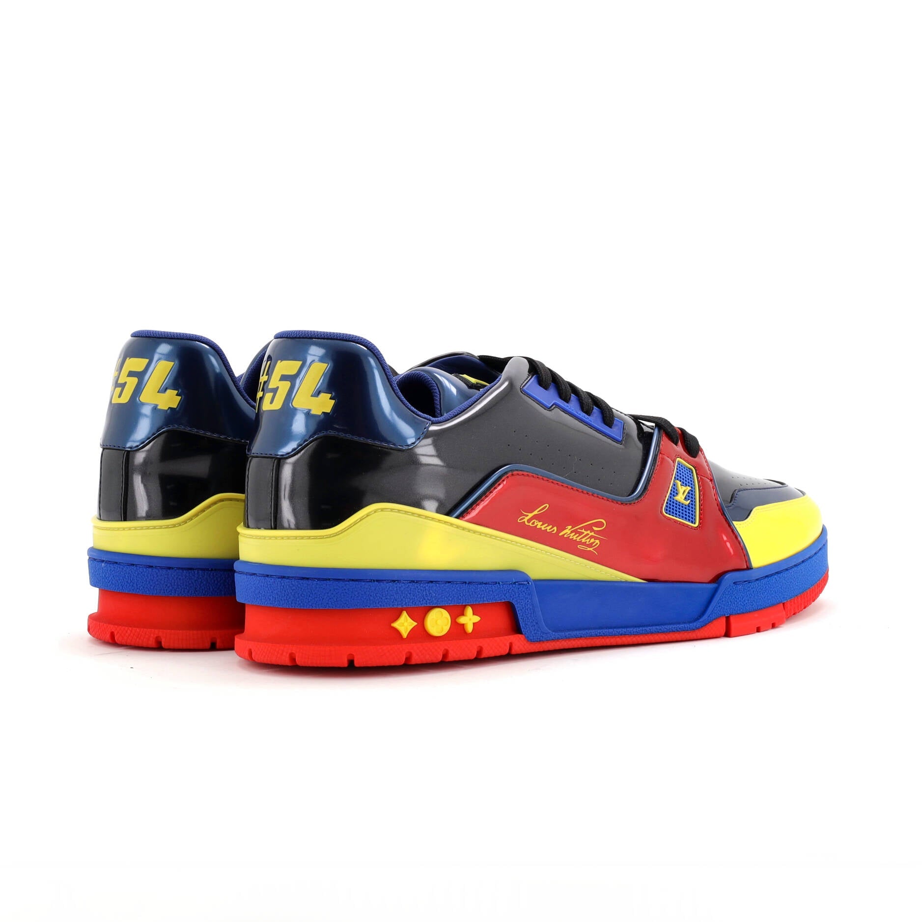 Men's LV Trainer Sneakers Patent