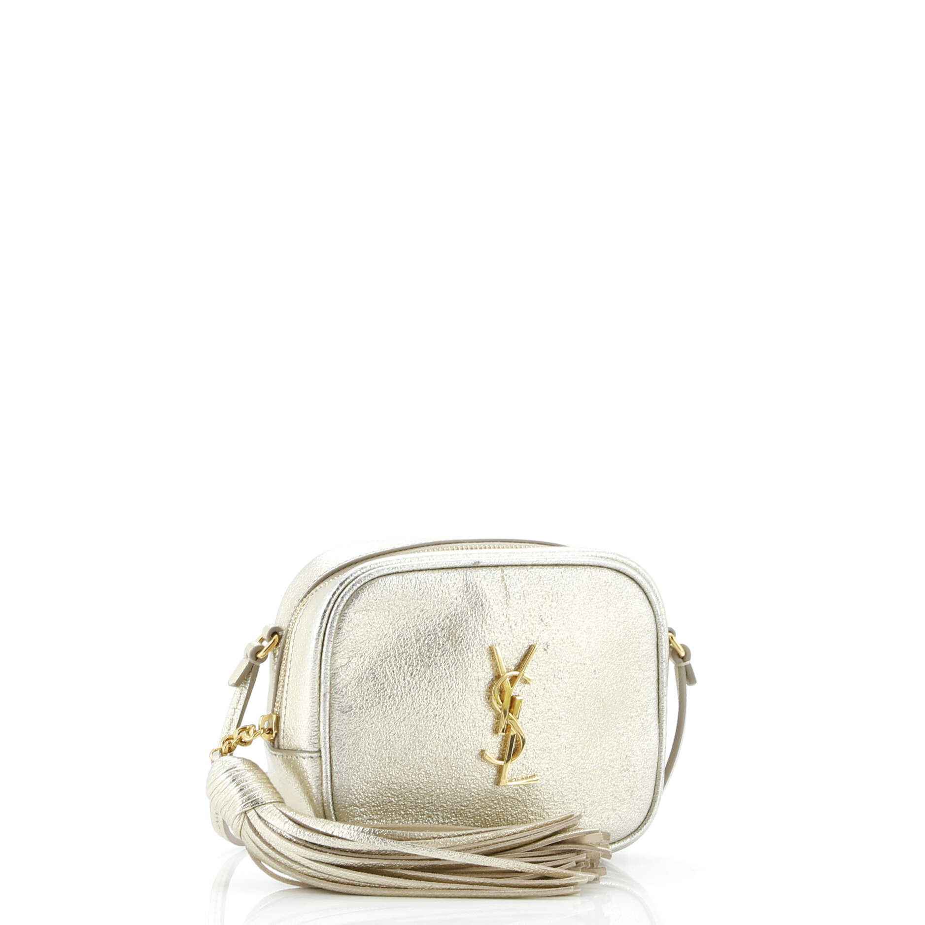 Classic Monogram Blogger Crossbody Bag Leather Small