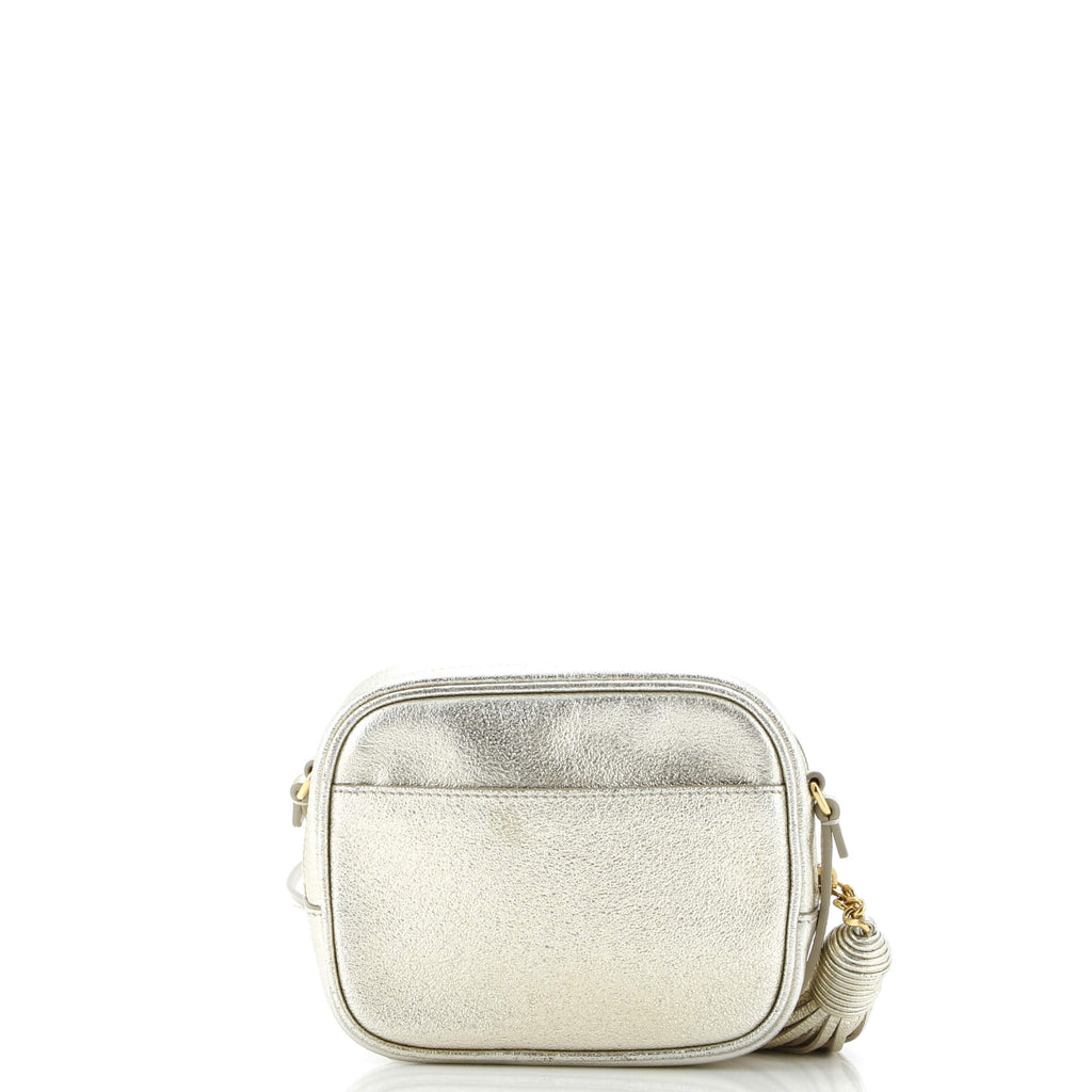 Classic Monogram Blogger Crossbody Bag Leather Small