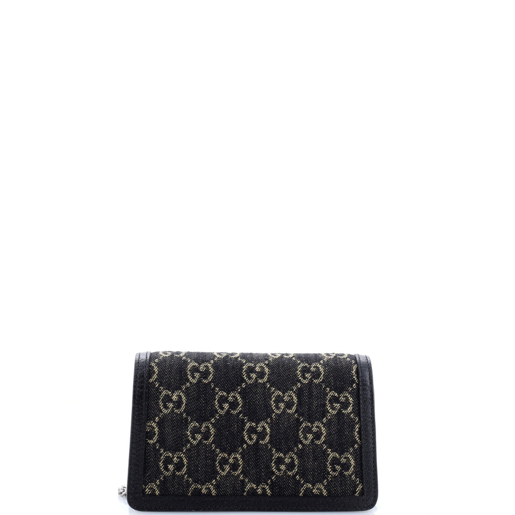 Dionysus Bag GG Denim Super Mini