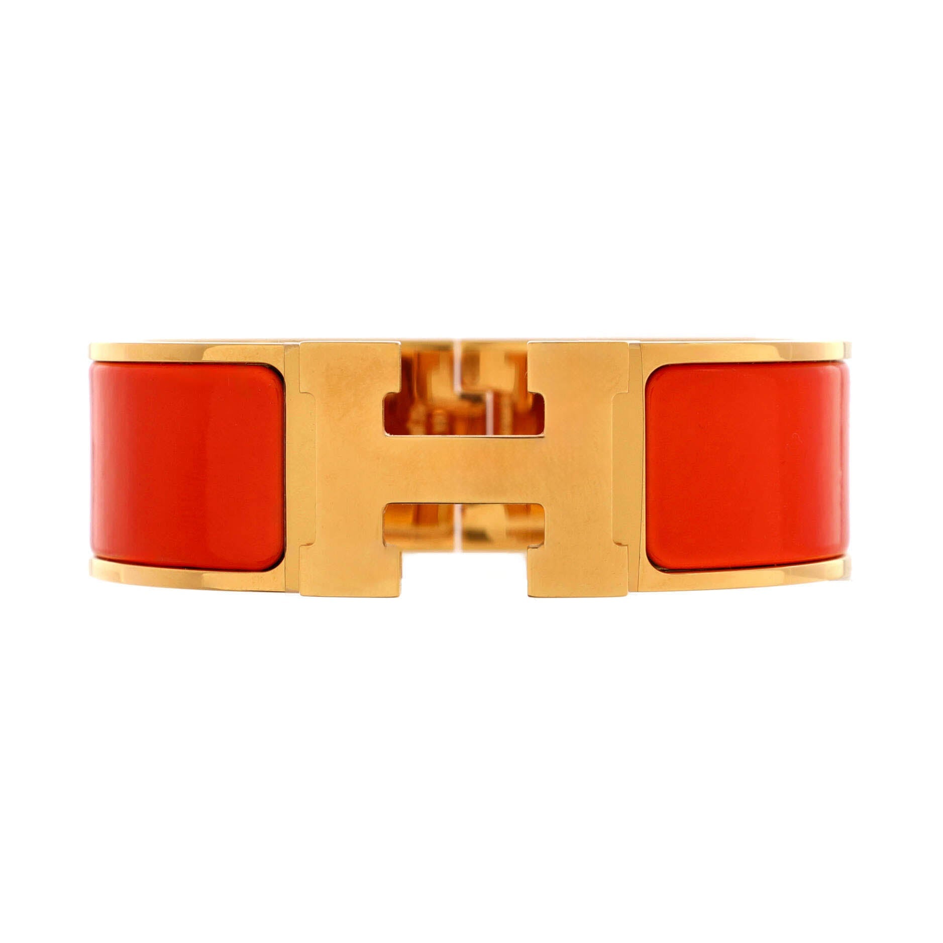 Clic H Bracelet Enamel Wide