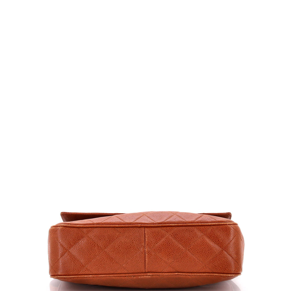 Vintage Front Pocket Camera Bag Quilted Caviar Medium