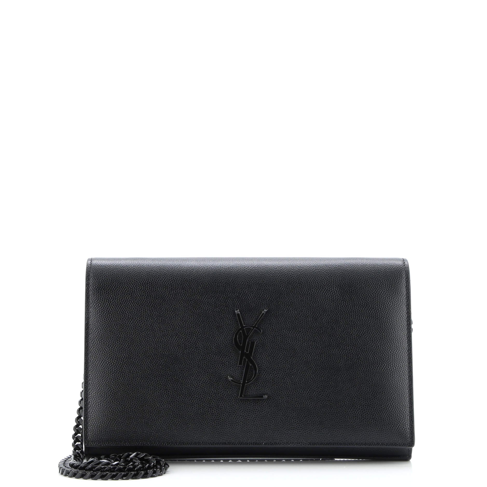 Classic Monogram Wallet on Chain Leather