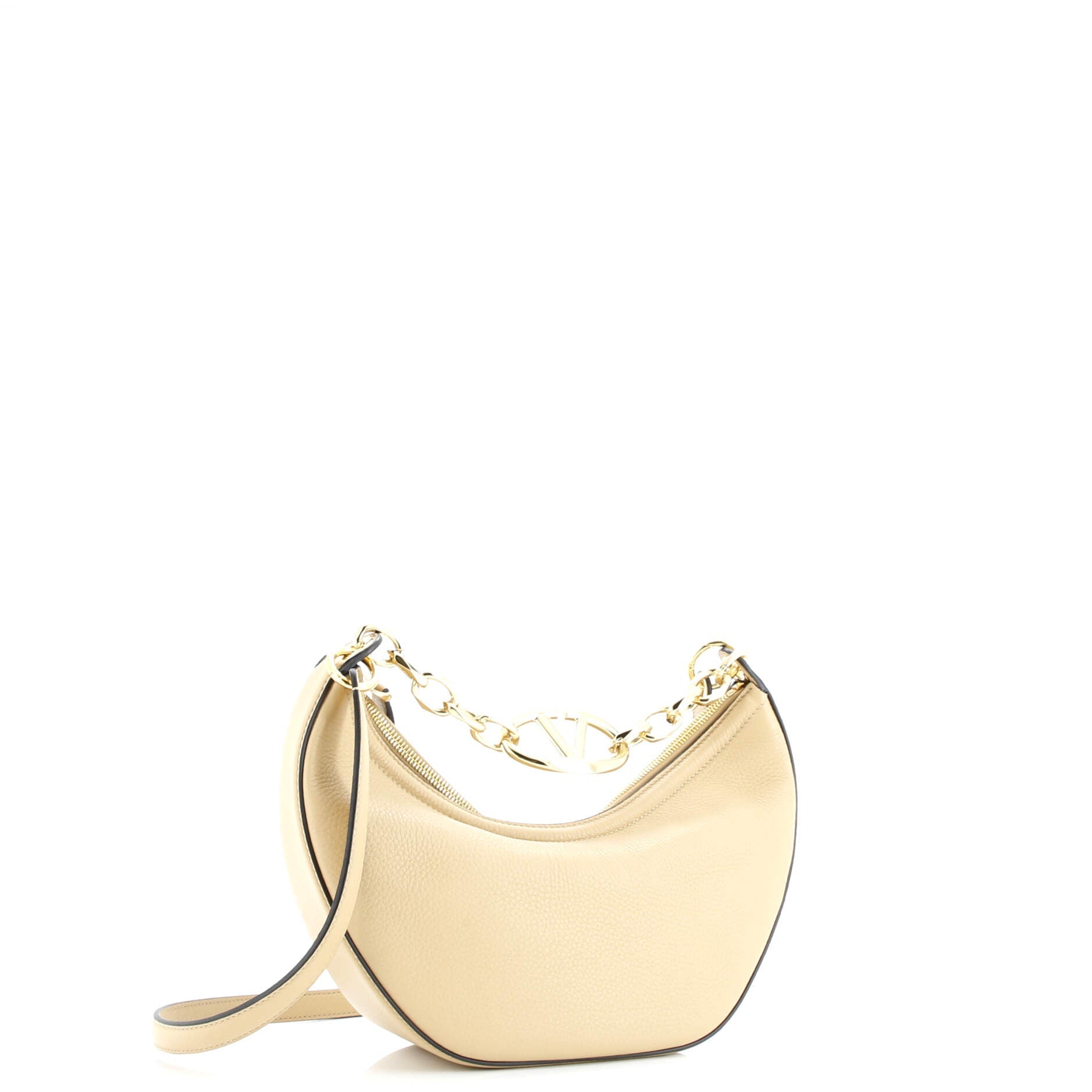 Vlogo Moon Hobo Leather Small