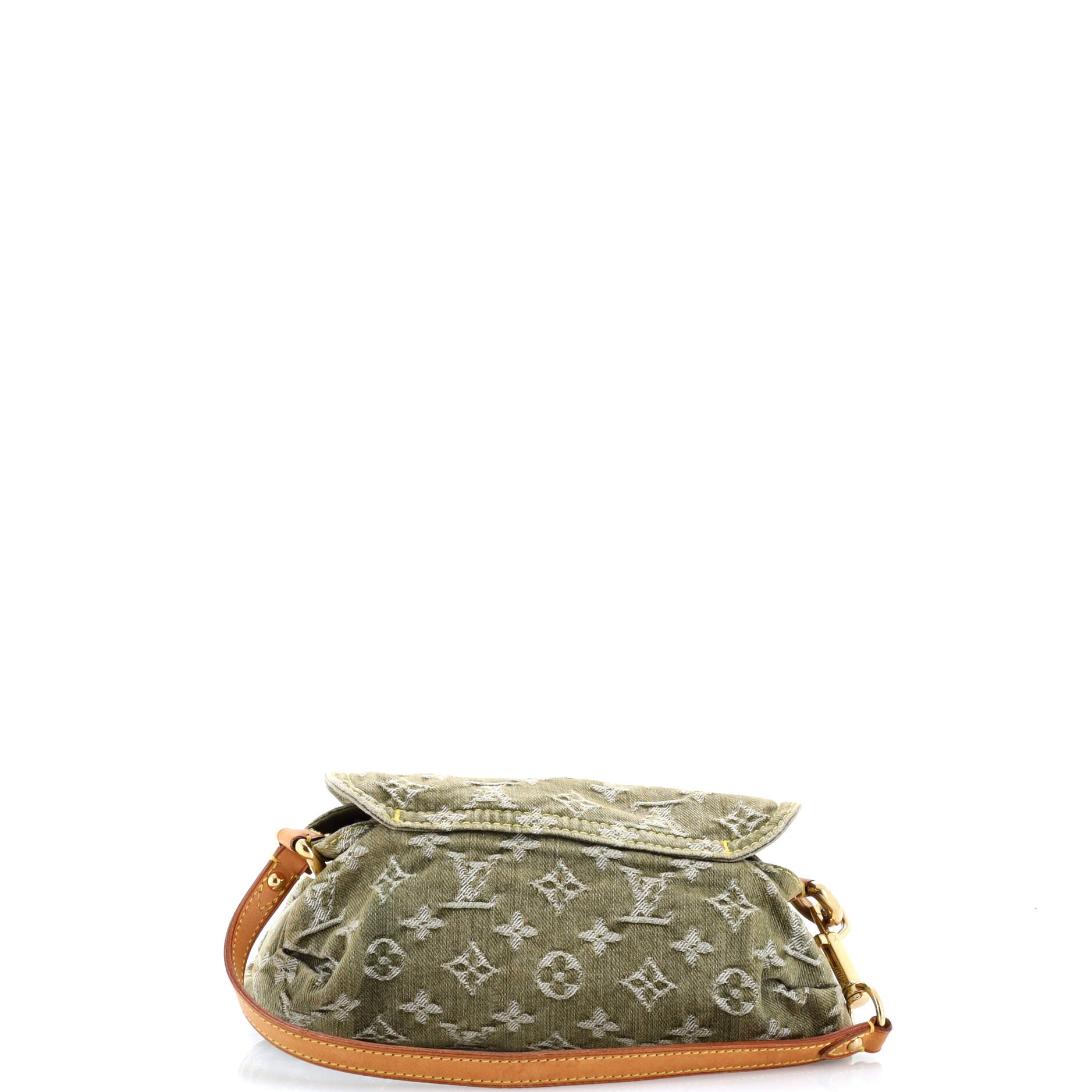 Pleaty Handbag Denim Mini
