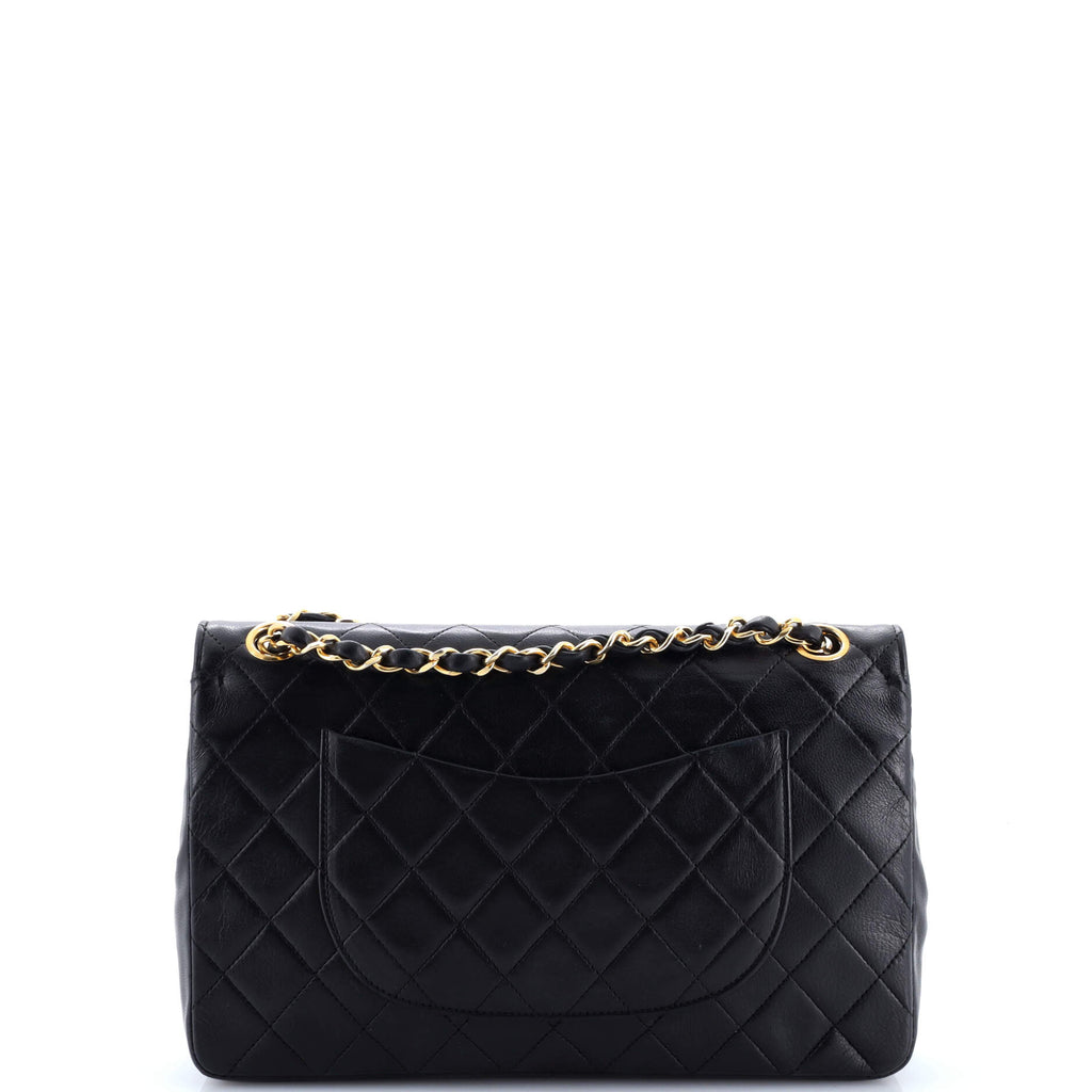 Vintage Classic Double Flap Bag Quilted Lambskin Medium