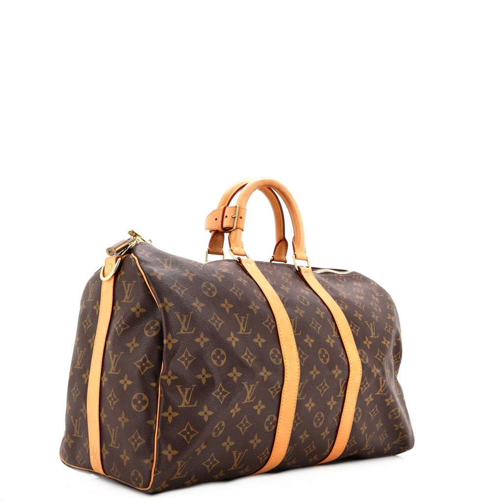 Keepall Bandouliere Bag Monogram Canvas 45