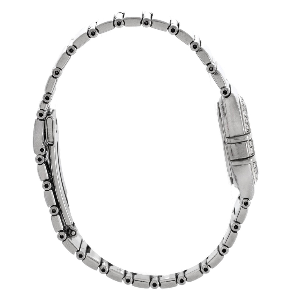 Constellation Quartz Watch Stainless Steel with Diamond Bezel and Mother of Pearl 23