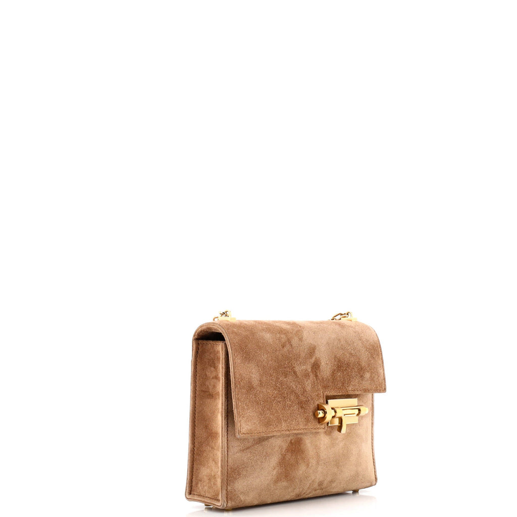Verrou Chaine Bag Doblis Suede Mini
