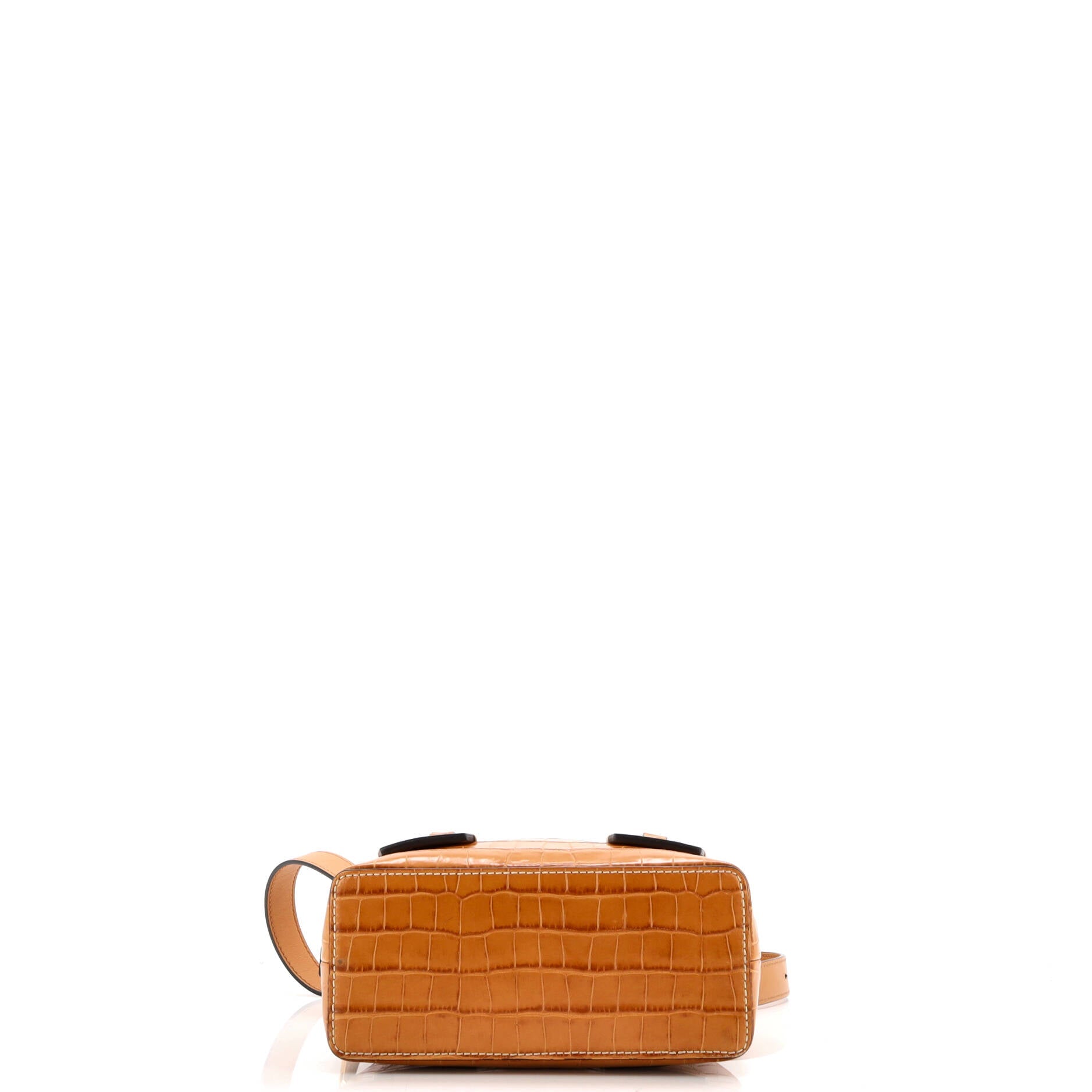Daria Bag Crocodile Embossed Leather Small