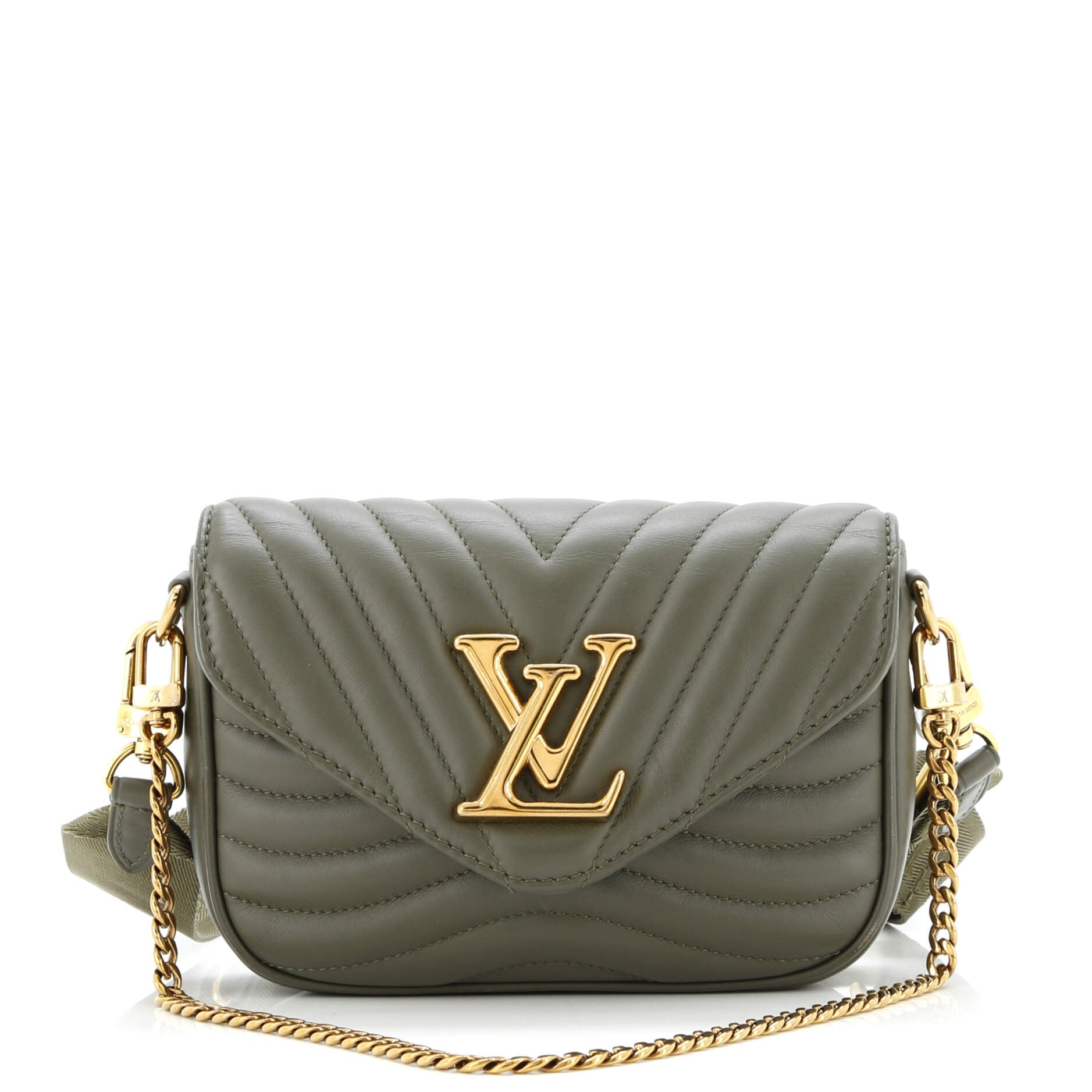 New Wave Multi Pochette Quilted Leather