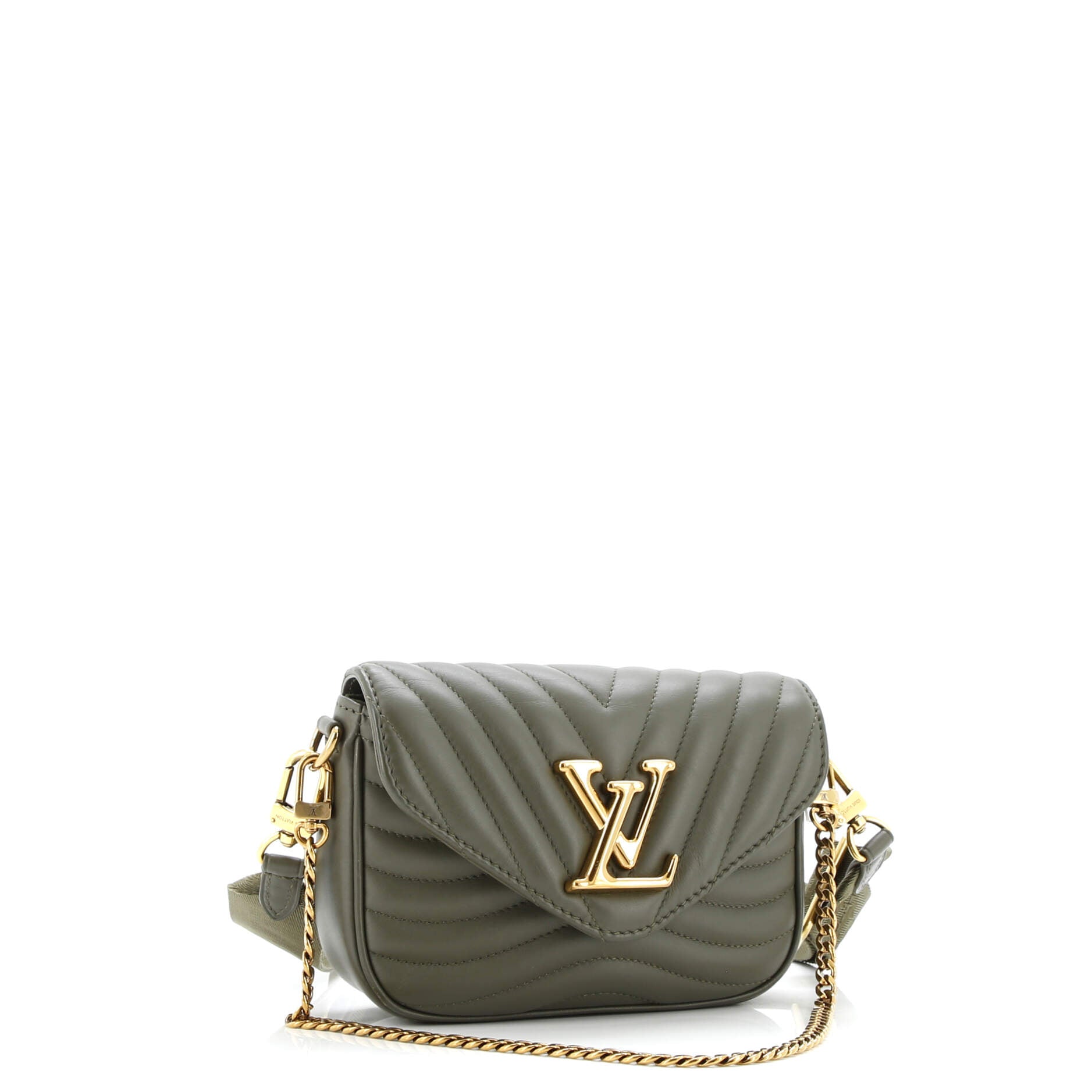 New Wave Multi Pochette Quilted Leather