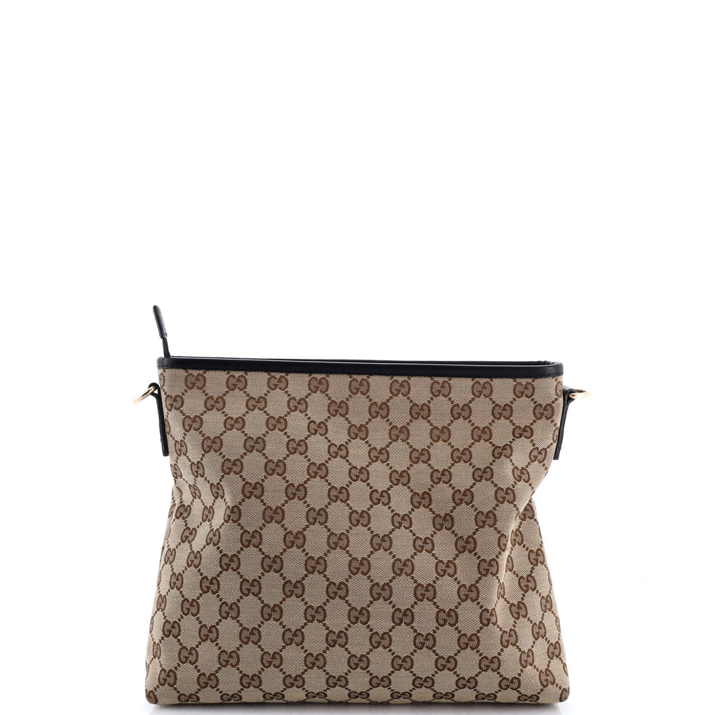 Front Pocket Web Messenger GG Canvas Small