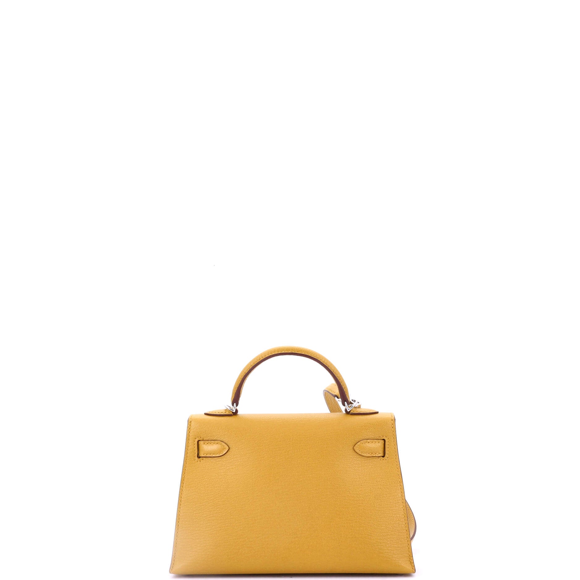 Kelly Mini II Bag Verso Chevre Mysore with Palladium Hardware 20