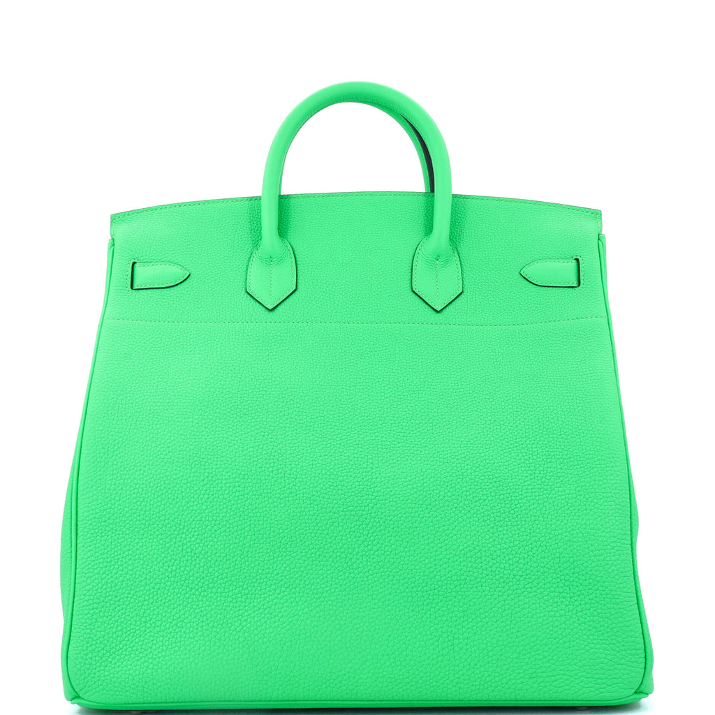 HAC Birkin Bag Vert Comics Togo with Palladium Hardware 40