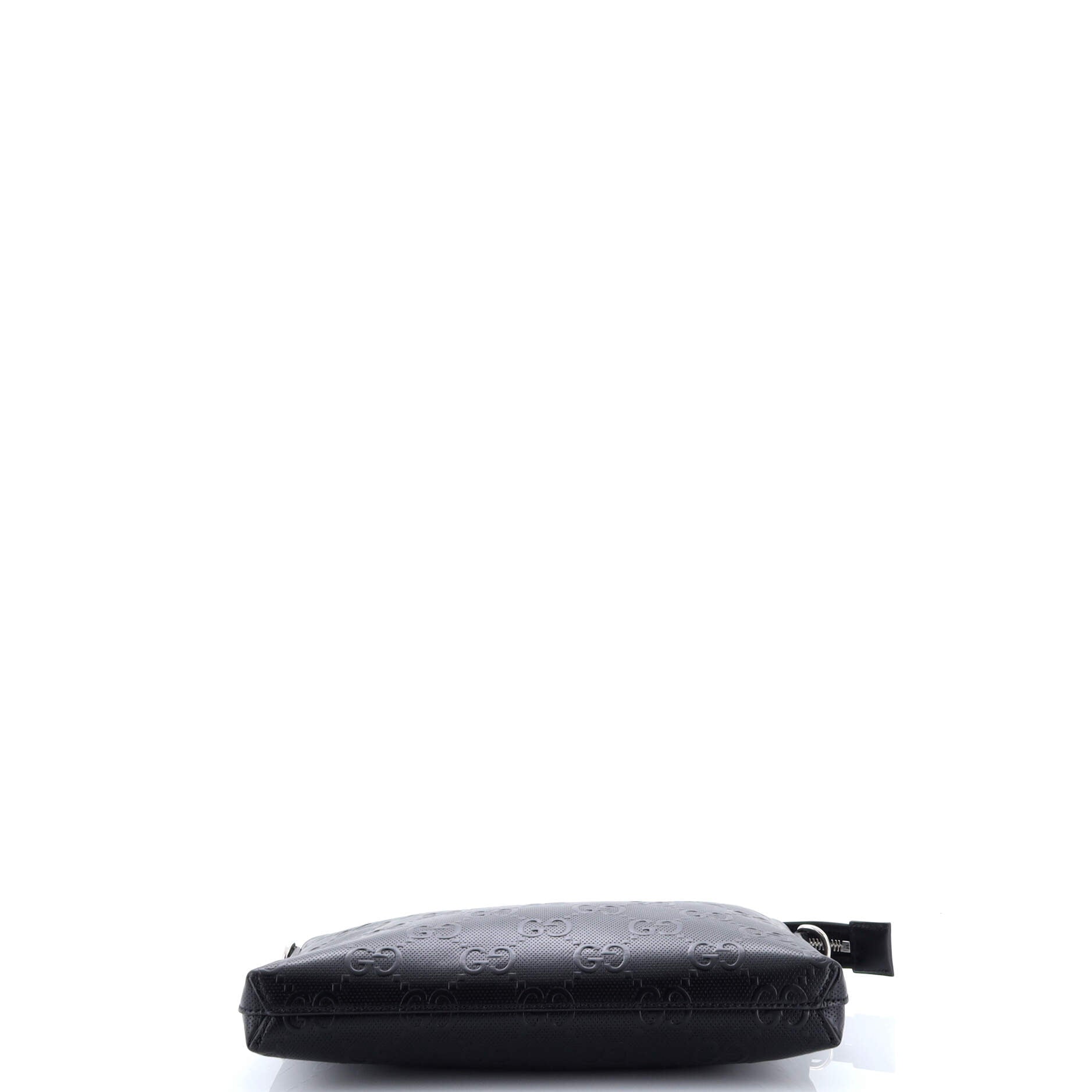 Convertible Messenger Bag GG Embossed Perforated Leather Medium