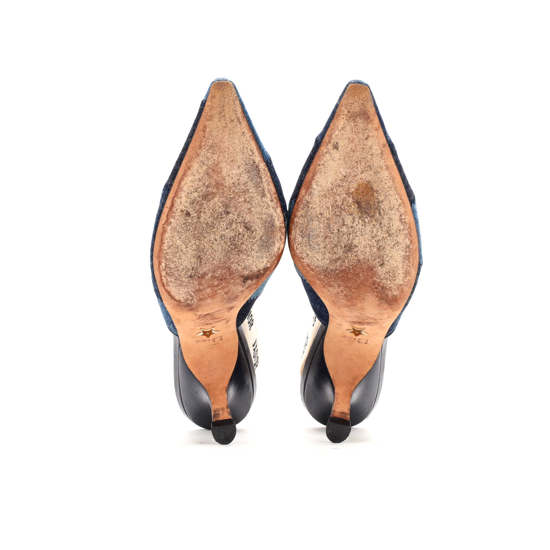 Women's J'Adior Slingback Pumps Patchwork Denim 65