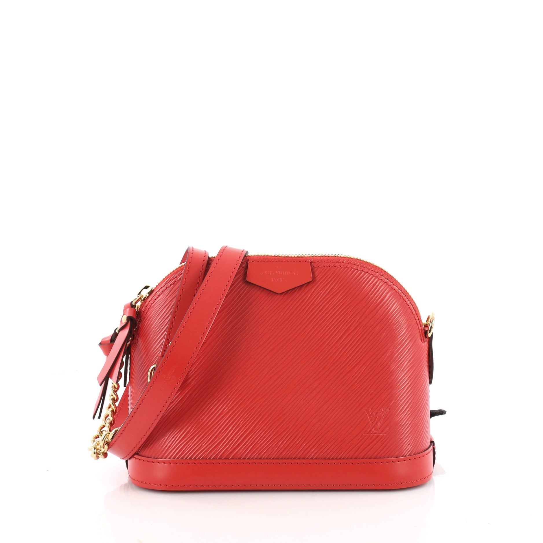 Alma Chain Handbag Epi Leather Mini