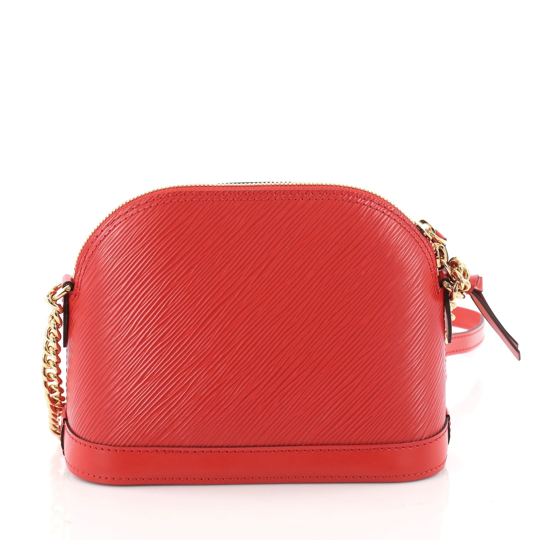 Alma Chain Handbag Epi Leather Mini
