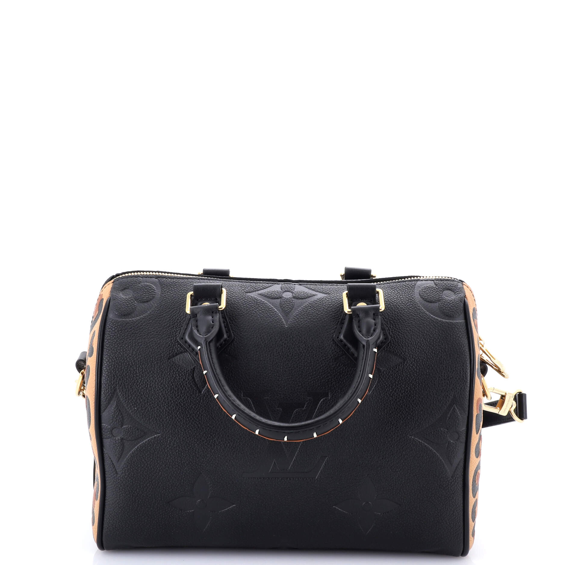 Speedy Bandouliere Bag Wild at Heart Monogram Empreinte Giant 25