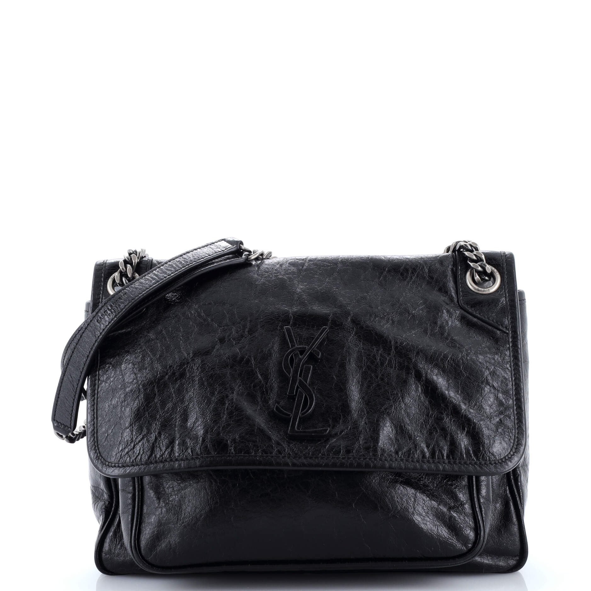 Niki Chain Flap Bag Leather Medium