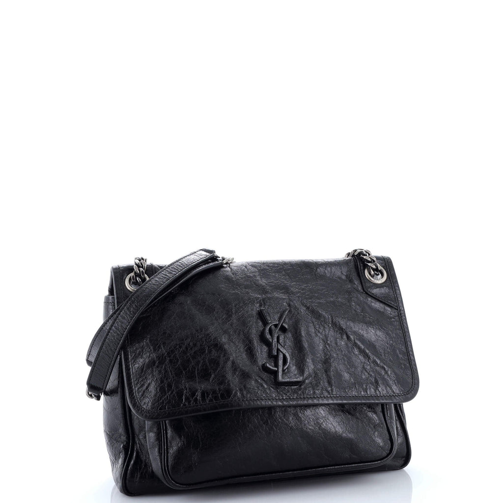 Niki Chain Flap Bag Leather Medium