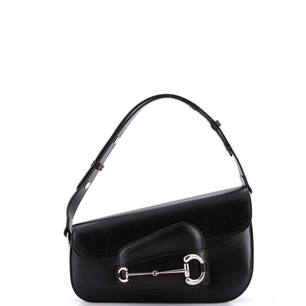 Horsebit 1955 Asymmetric Shoulder Bag Leather Small
