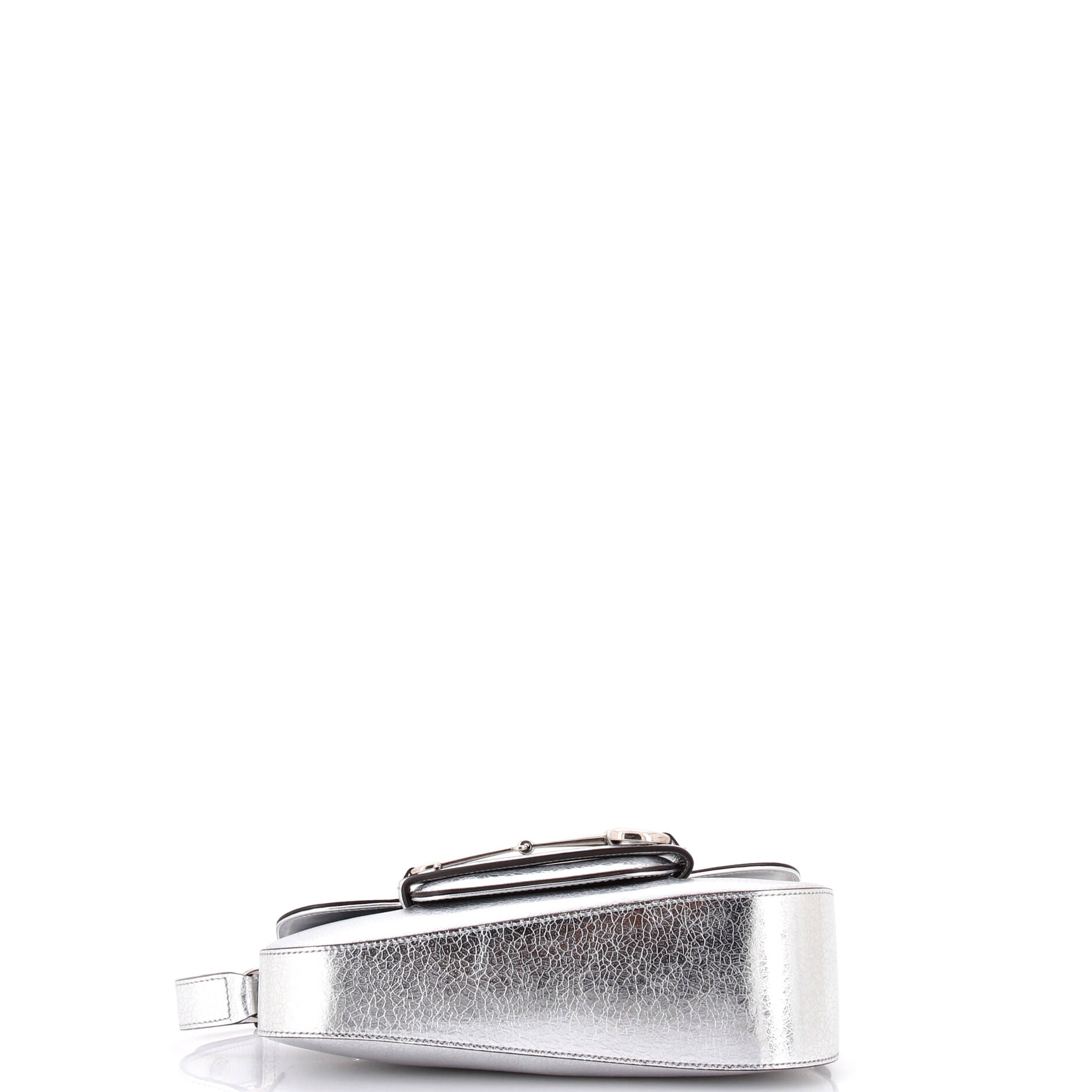 Horsebit 1955 Asymmetric Shoulder Bag Leather Small