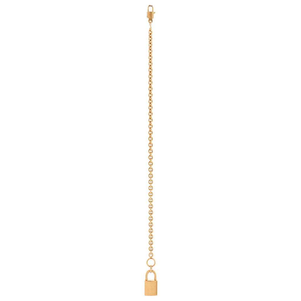 Amulettes Cadenas Pendant Bracelet 18K Rose Gold with Diamonds