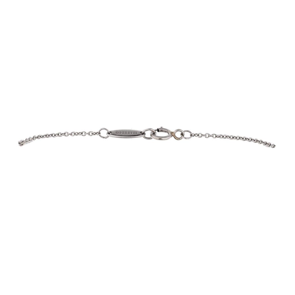 Elsa Peretti Diamonds by the Yard 3 Stone Bracelet Platinum with Diamonds