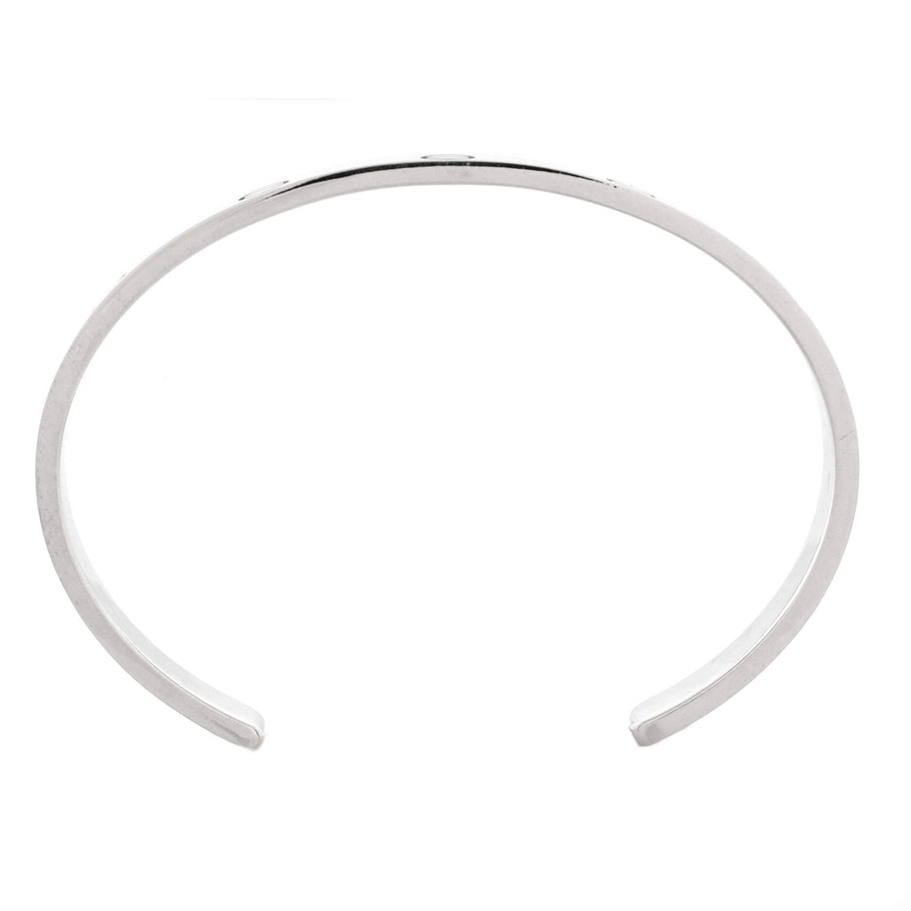 Love Cuff Bracelet 18K White Gold
