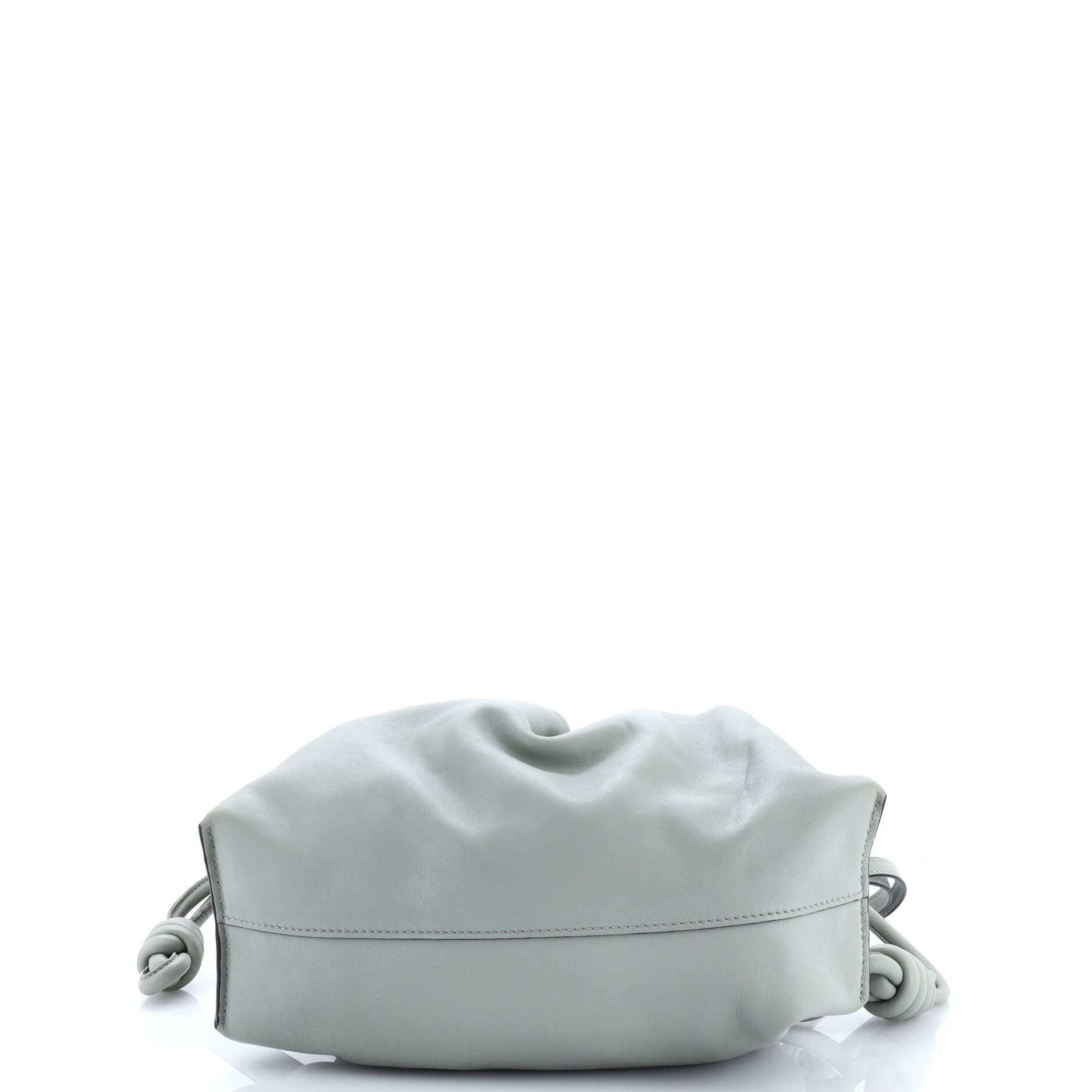 Flamenco Knot Clutch Leather Medium