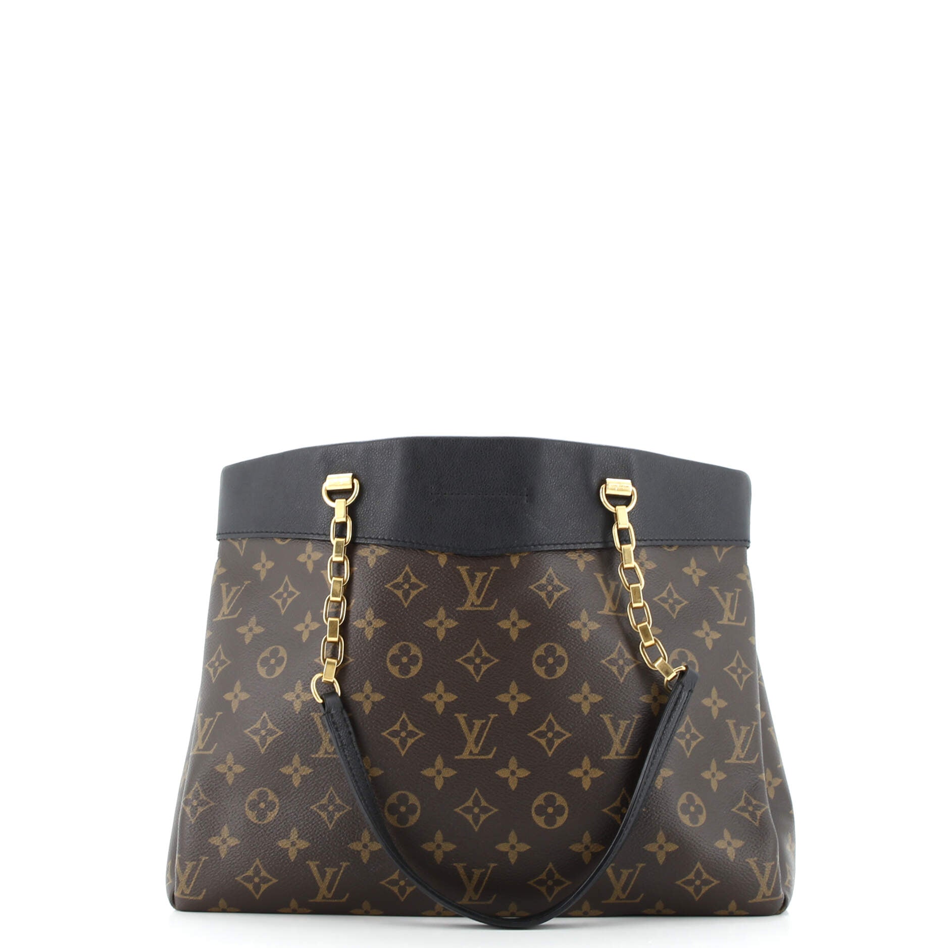 Pallas Shopper Monogram Canvas and Calfskin