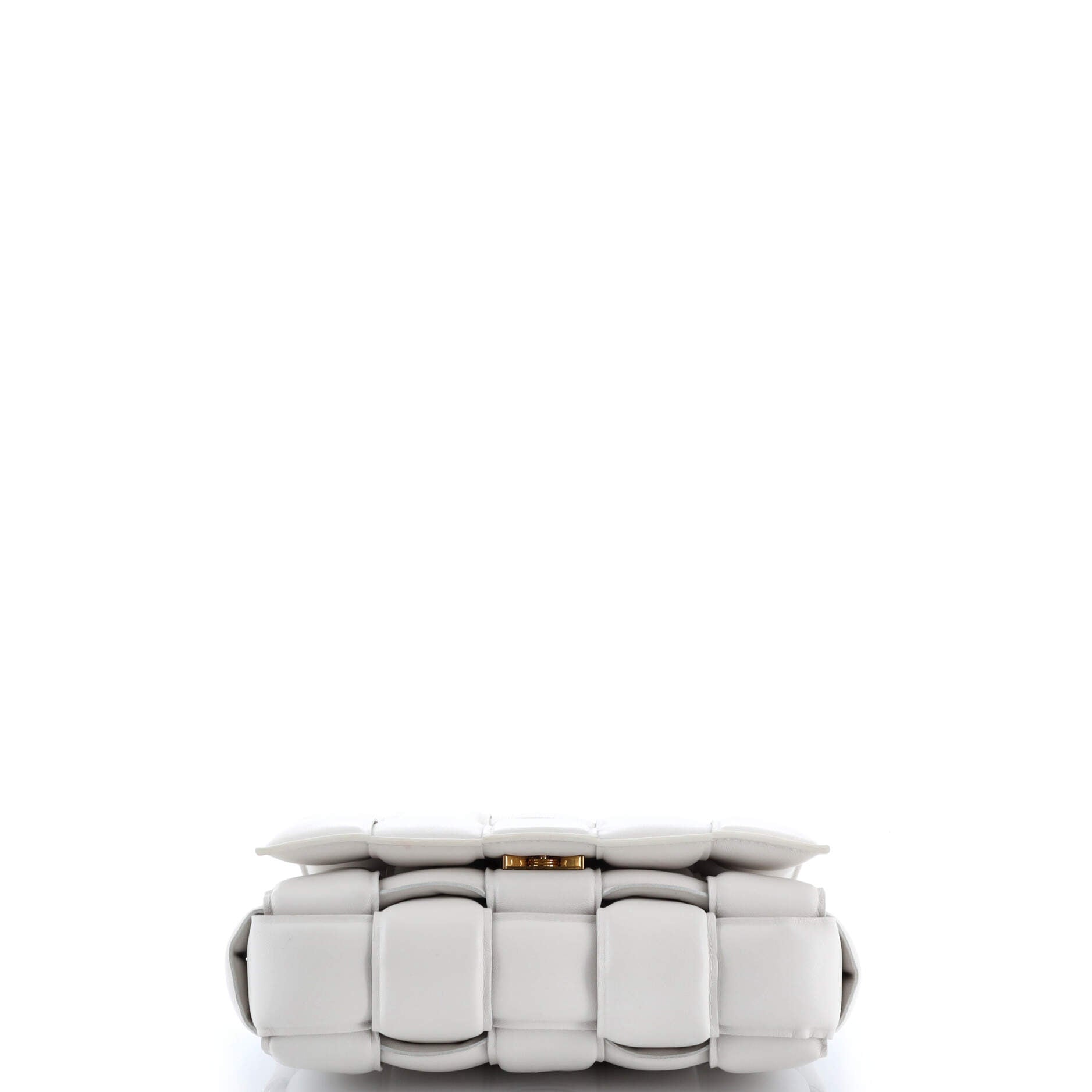Cassette Crossbody Bag Padded Maxi Intrecciato Leather