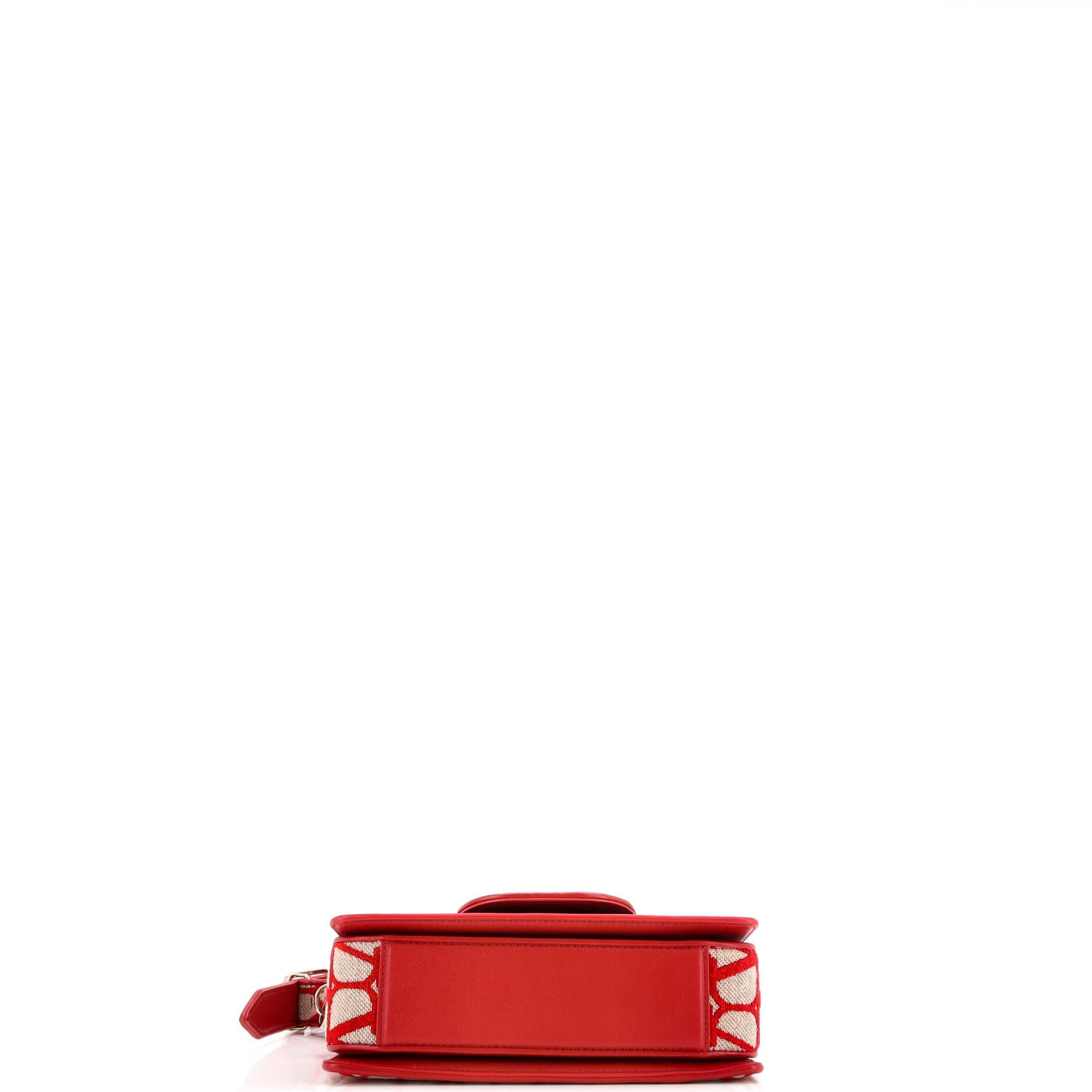 Le Petit Deuxieme Shoulder Bag Iconographe Canvas and Leather