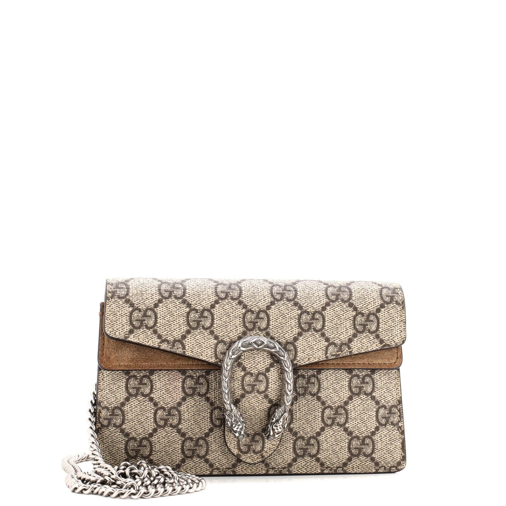Dionysus Bag GG Coated Canvas Super Mini