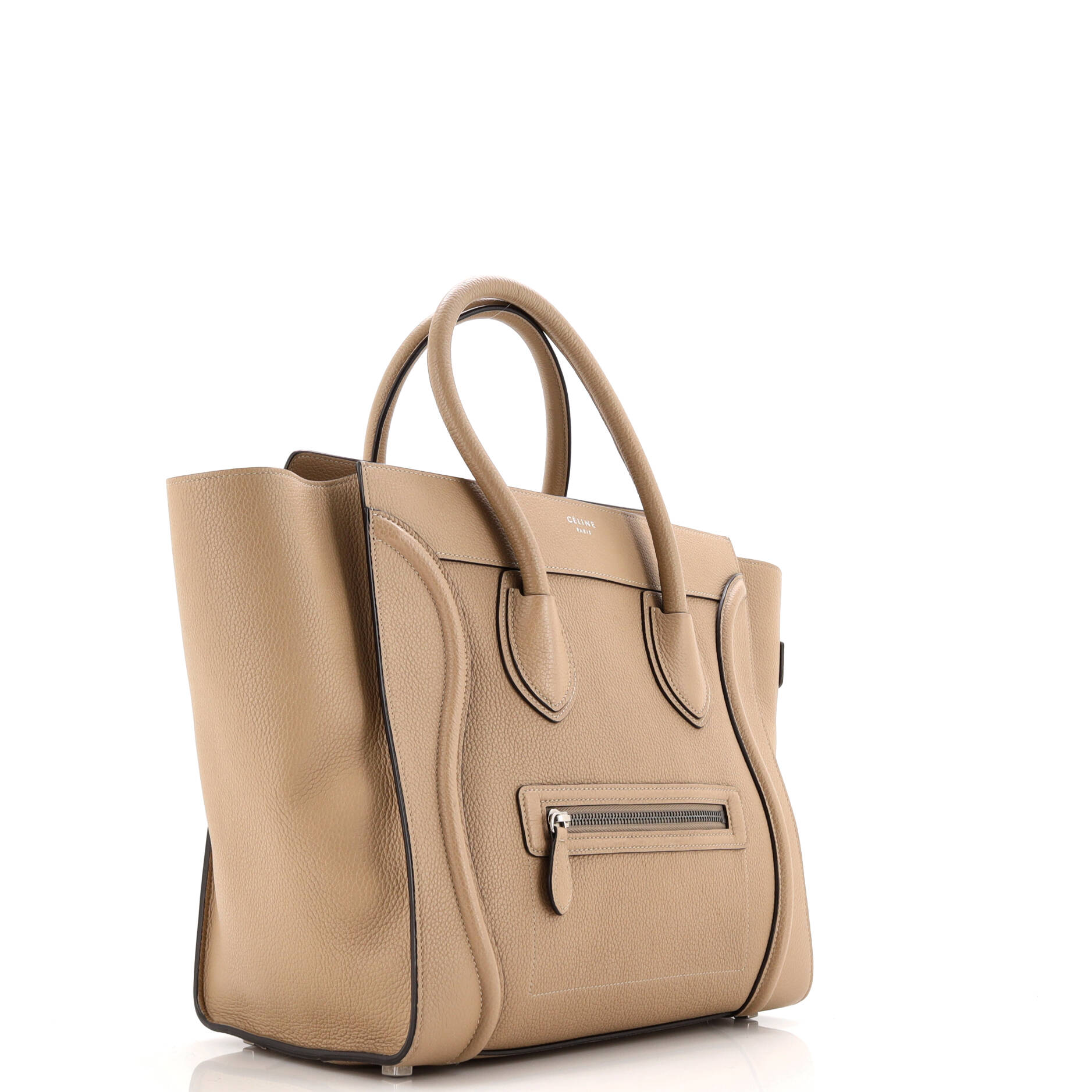 Luggage Bag Grainy Leather Mini