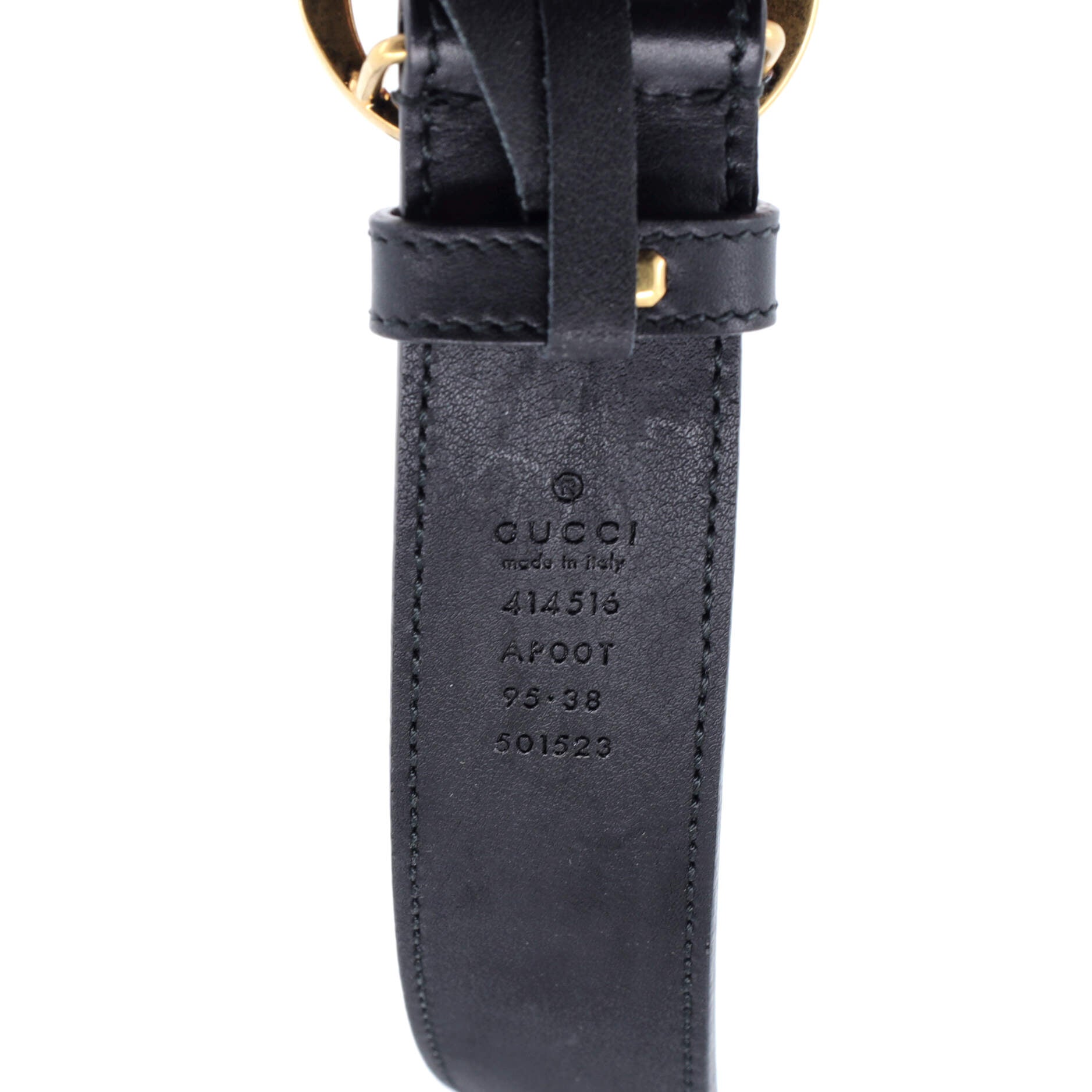 GG Marmont Belt Leather Medium