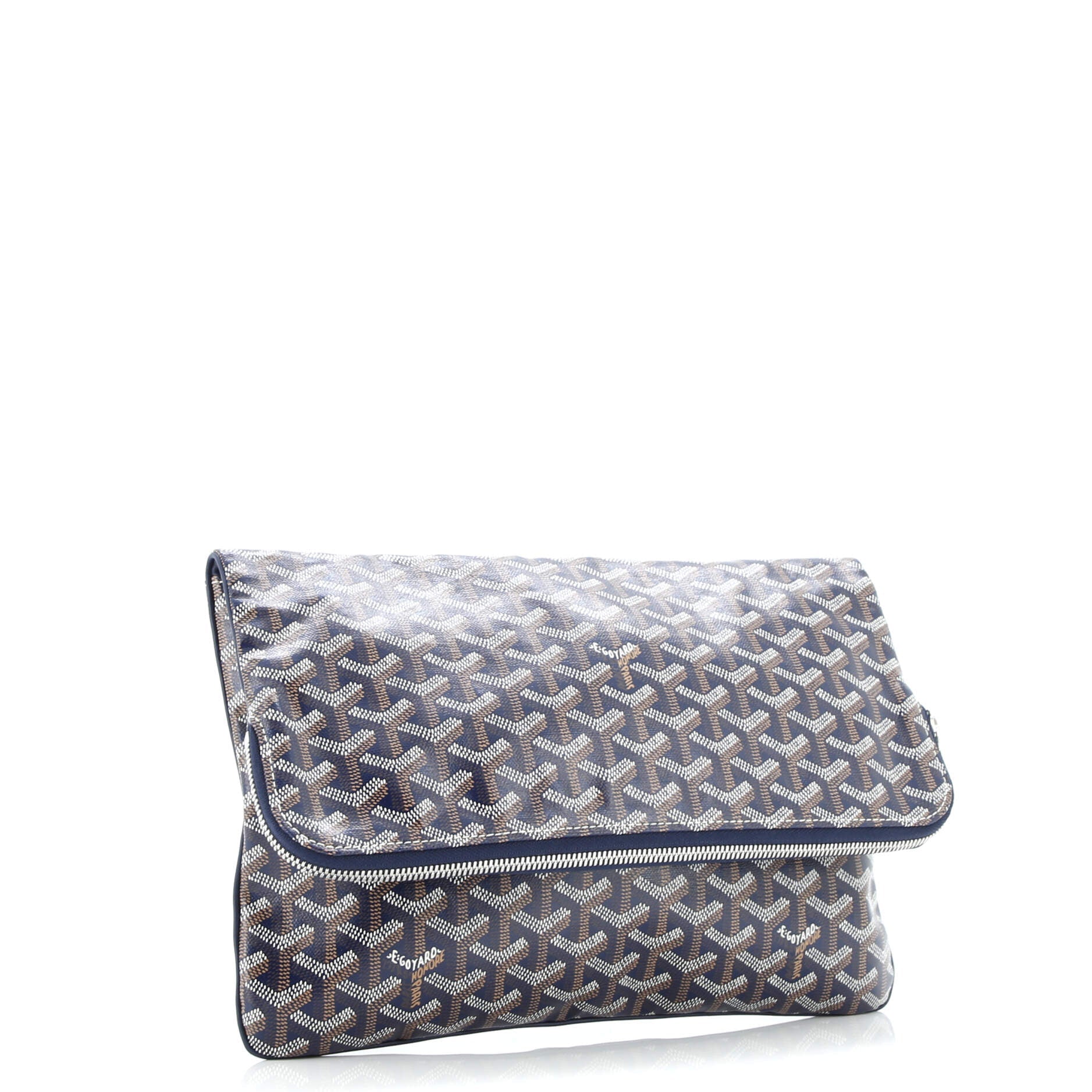 Saint Marie Clutch Coated Canvas