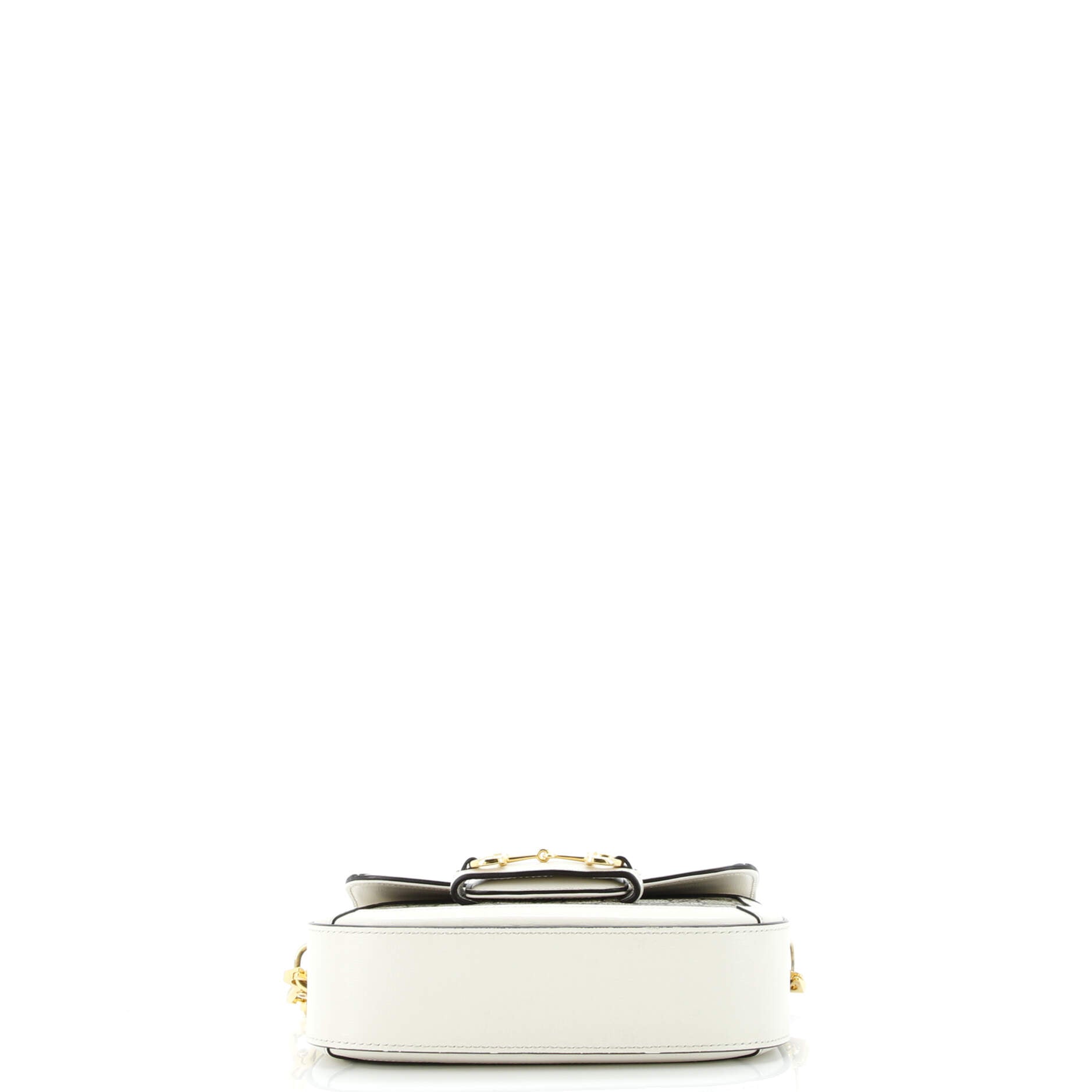 Horsebit 1955 Shoulder Bag GG Coated Canvas with Leather Mini