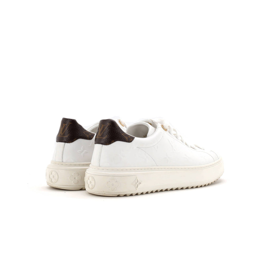 Women's Time Out Sneakers Monogram Embossed Leather
