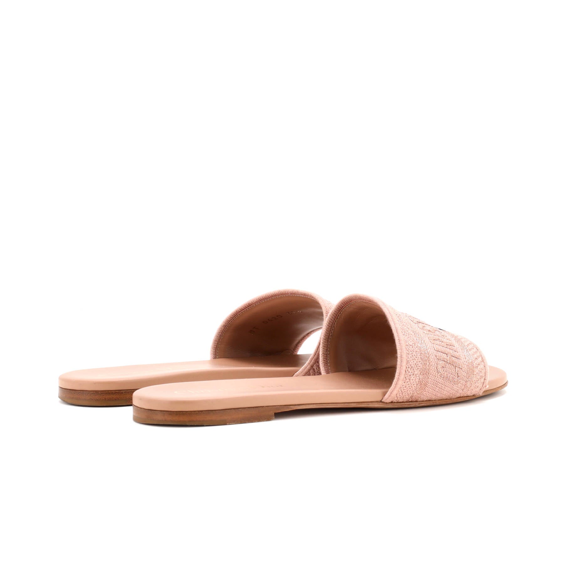 Women's Dway Flat Sandals Embroidered Canvas