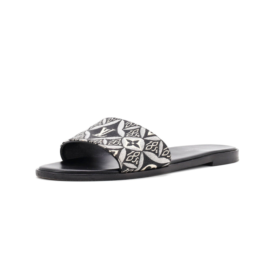 Women's Slide Sandals Limited Edition Since 1854 Monogram Jacquard