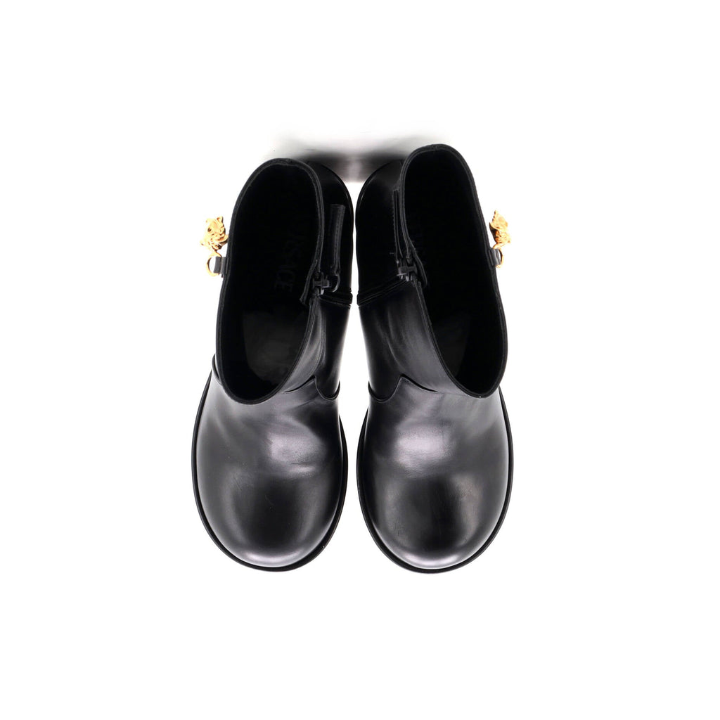 Women's Medusa Platform Boots Leather
