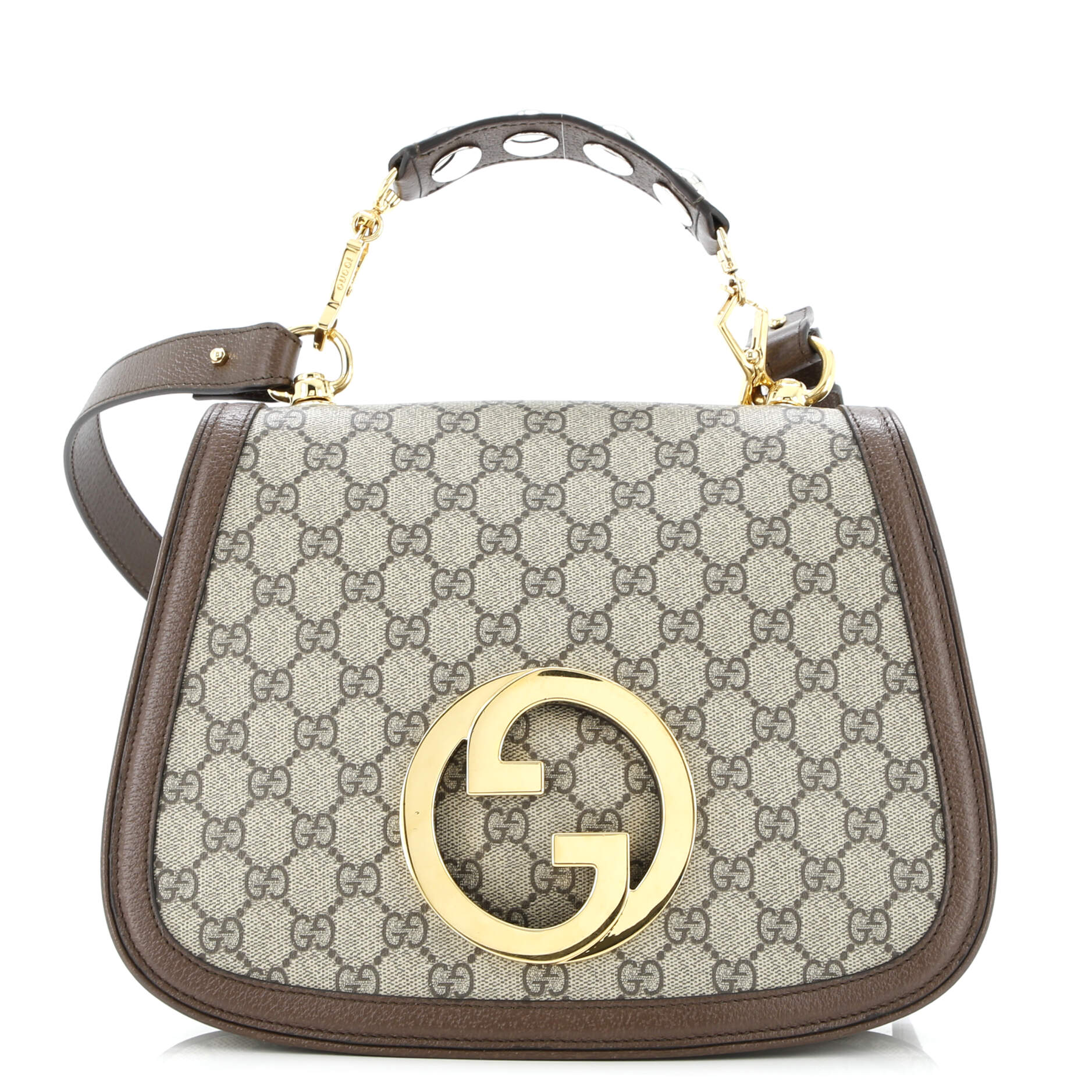 Blondie NM Top Handle Bag GG Coated Canvas Medium