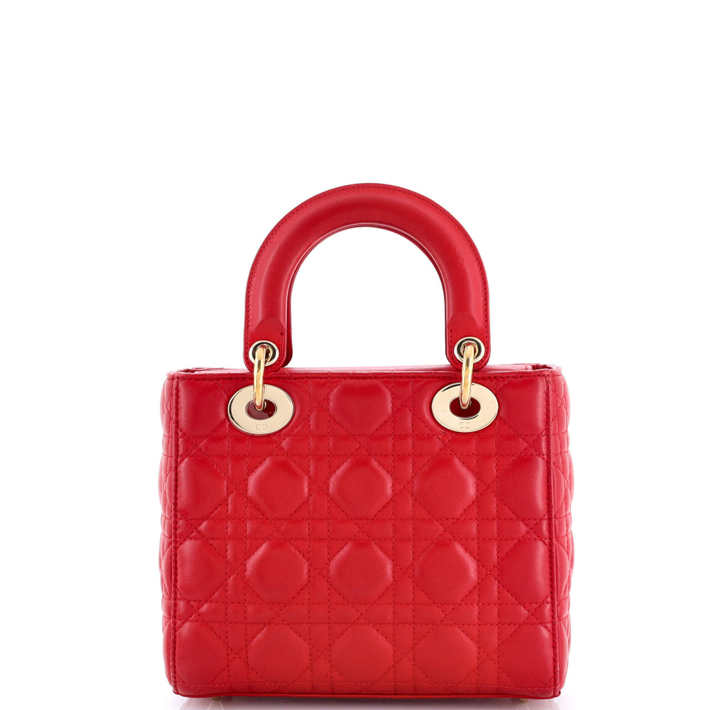 My Lady Dior Bag Cannage Quilt Lambskin